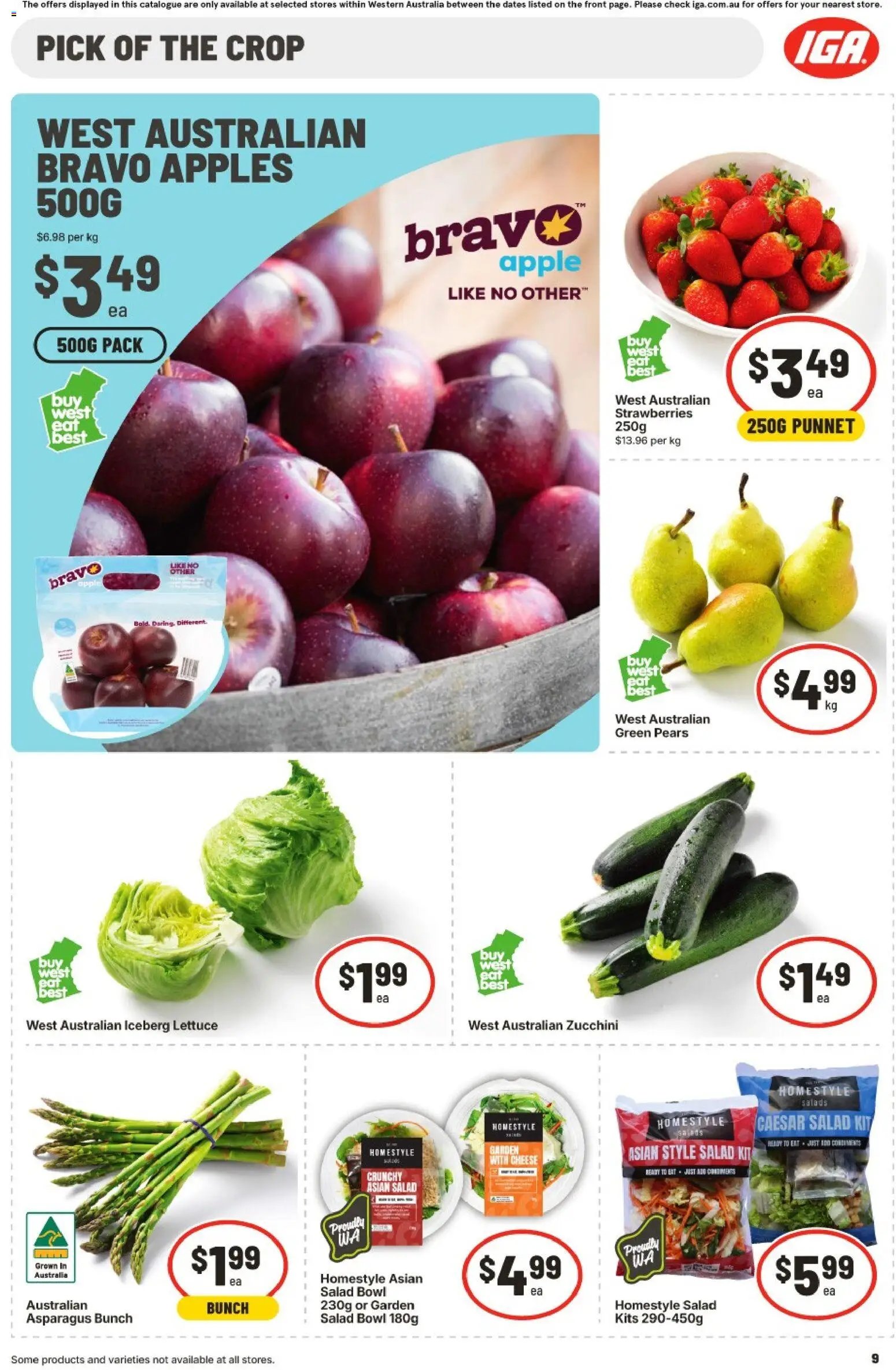 IGA catalogue WA