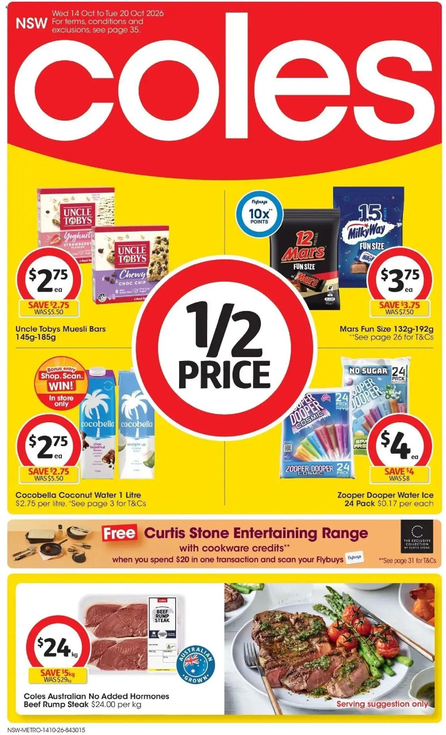 Coles catalogue