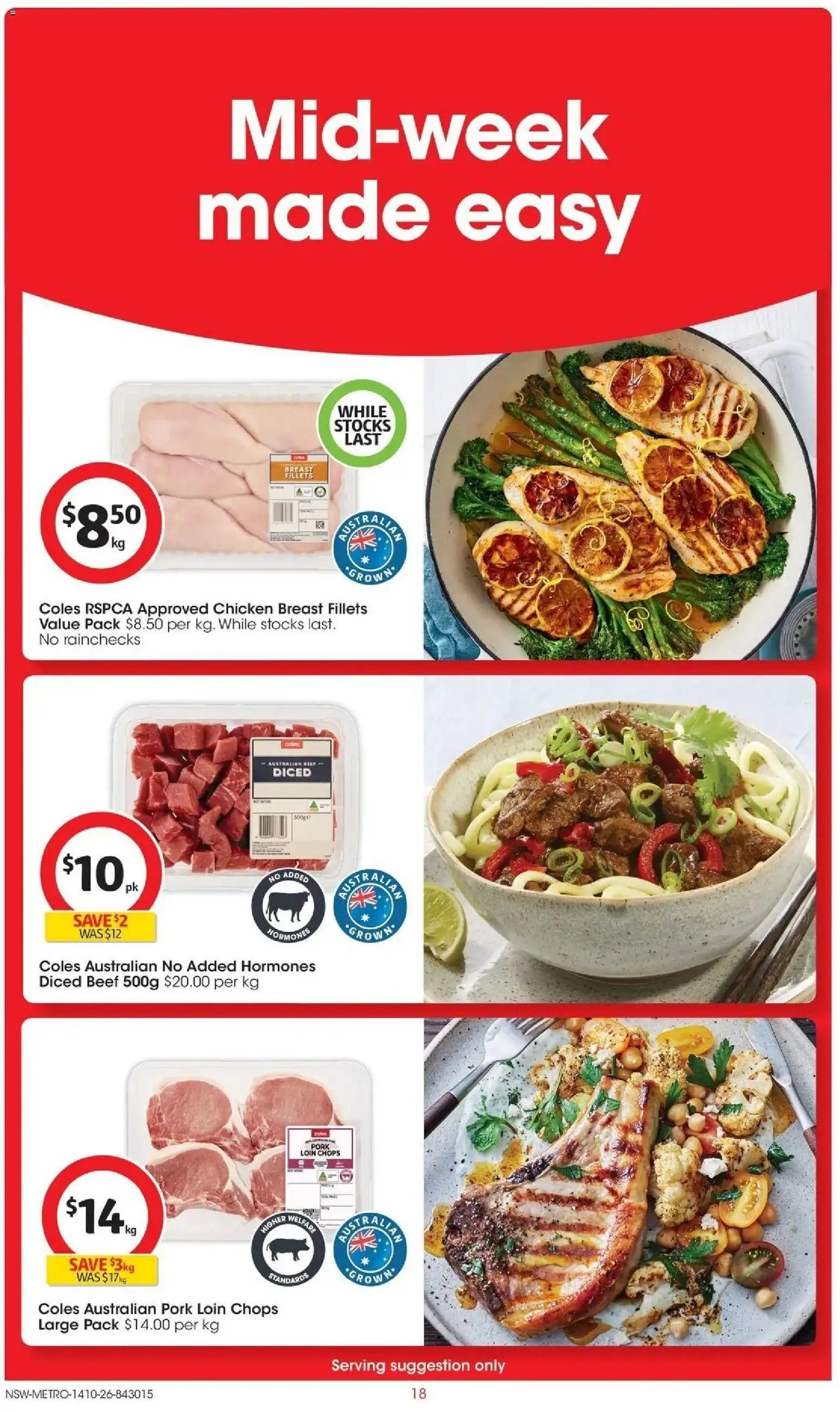 Coles catalogue