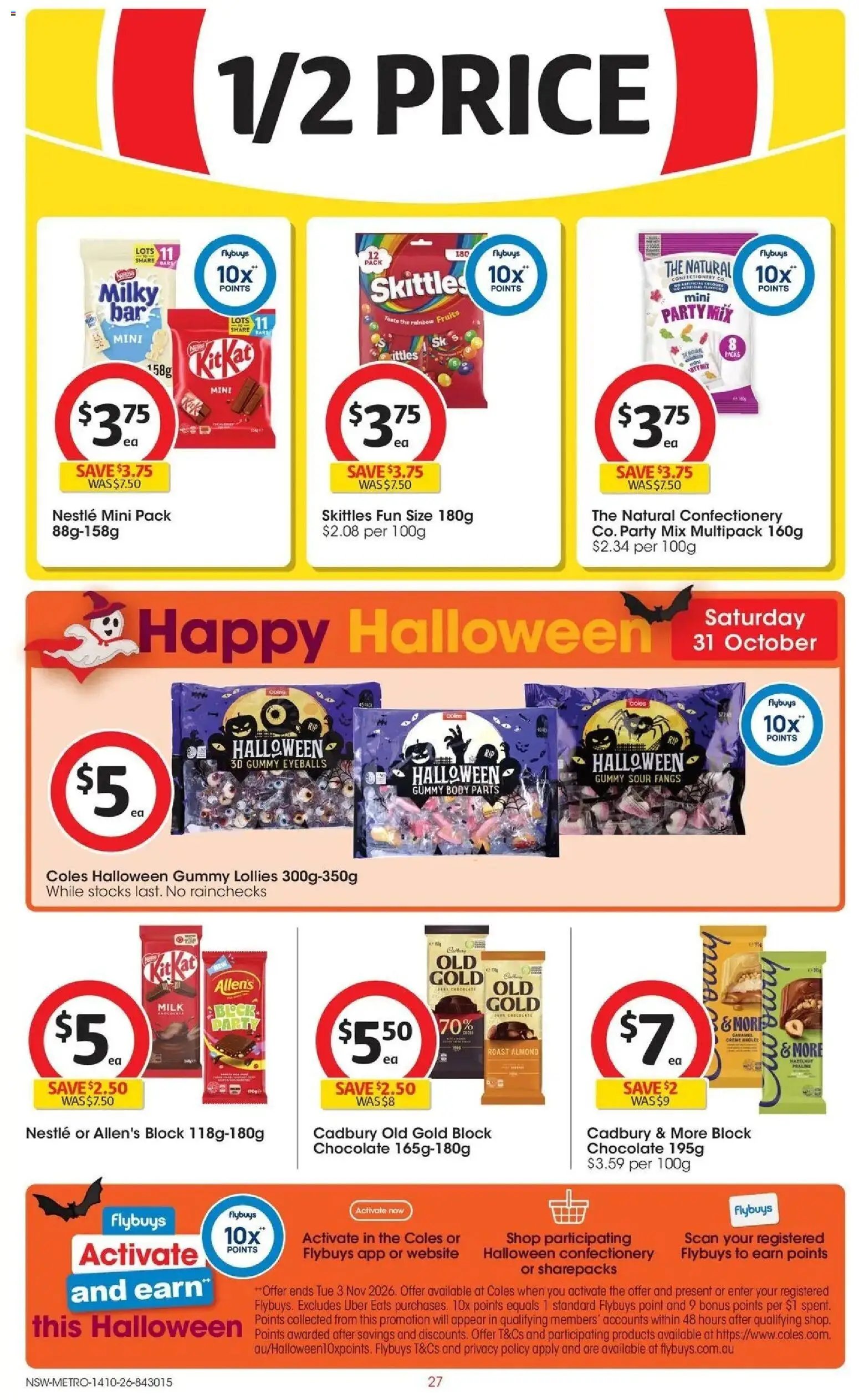 Coles catalogue