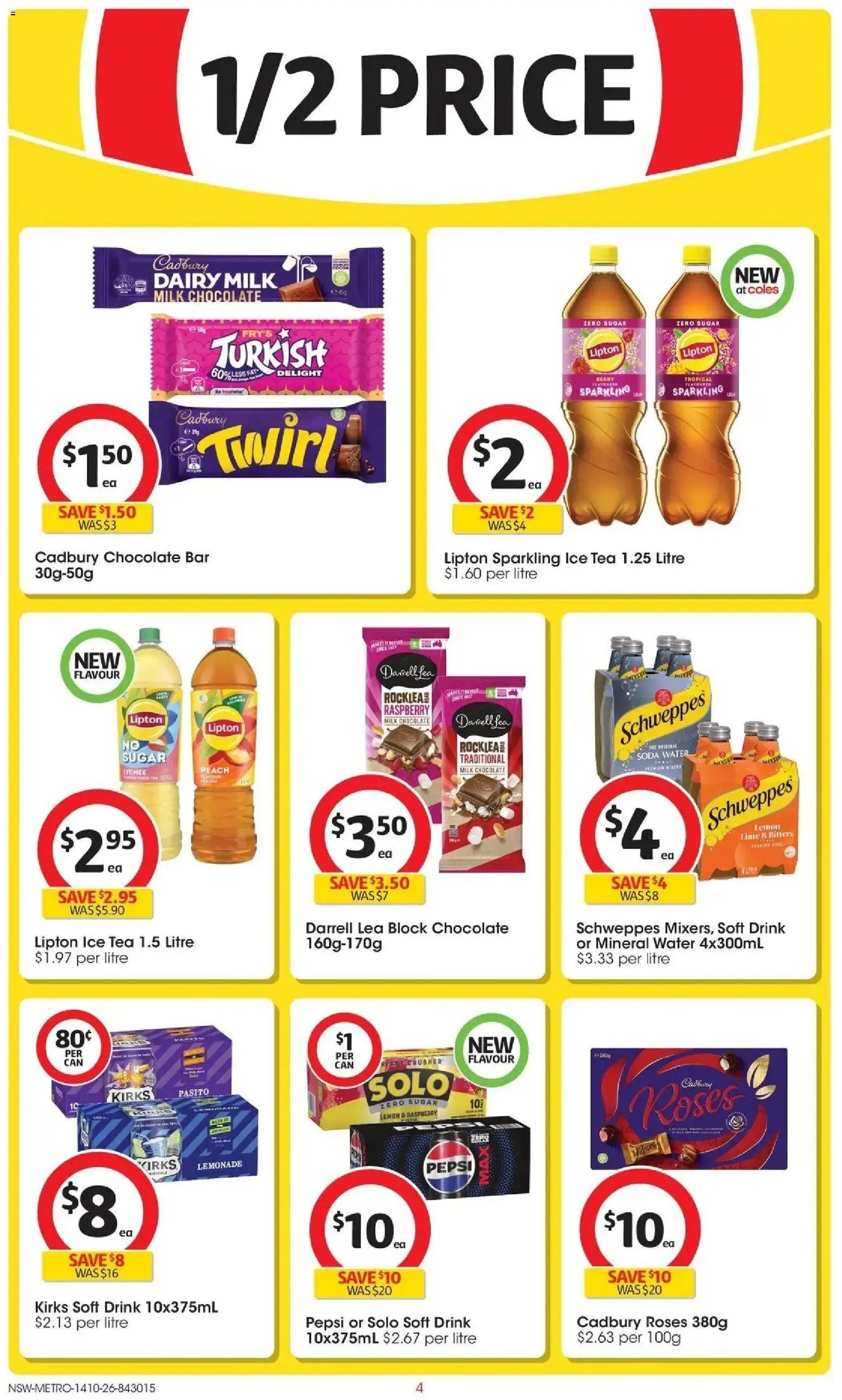 Coles catalogue