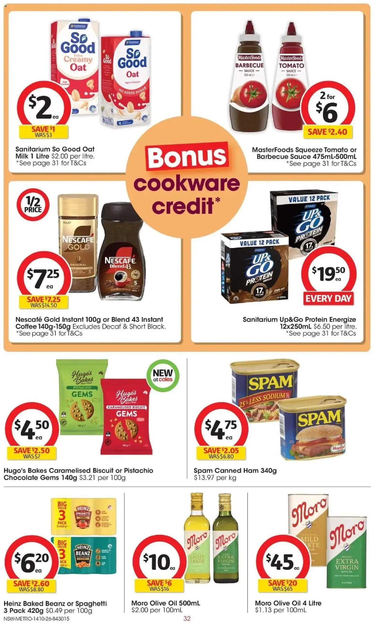Coles catalogue