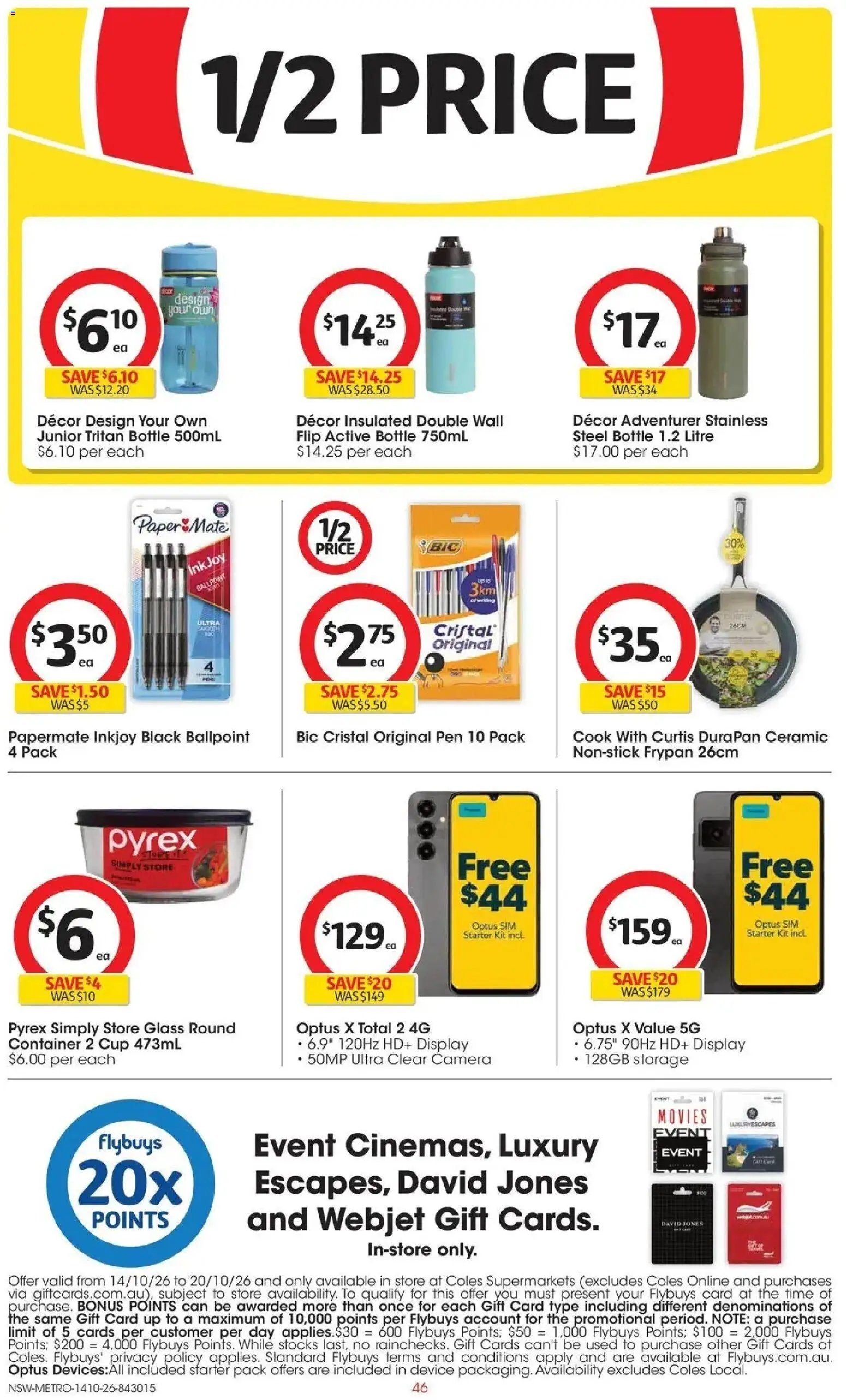Coles catalogue