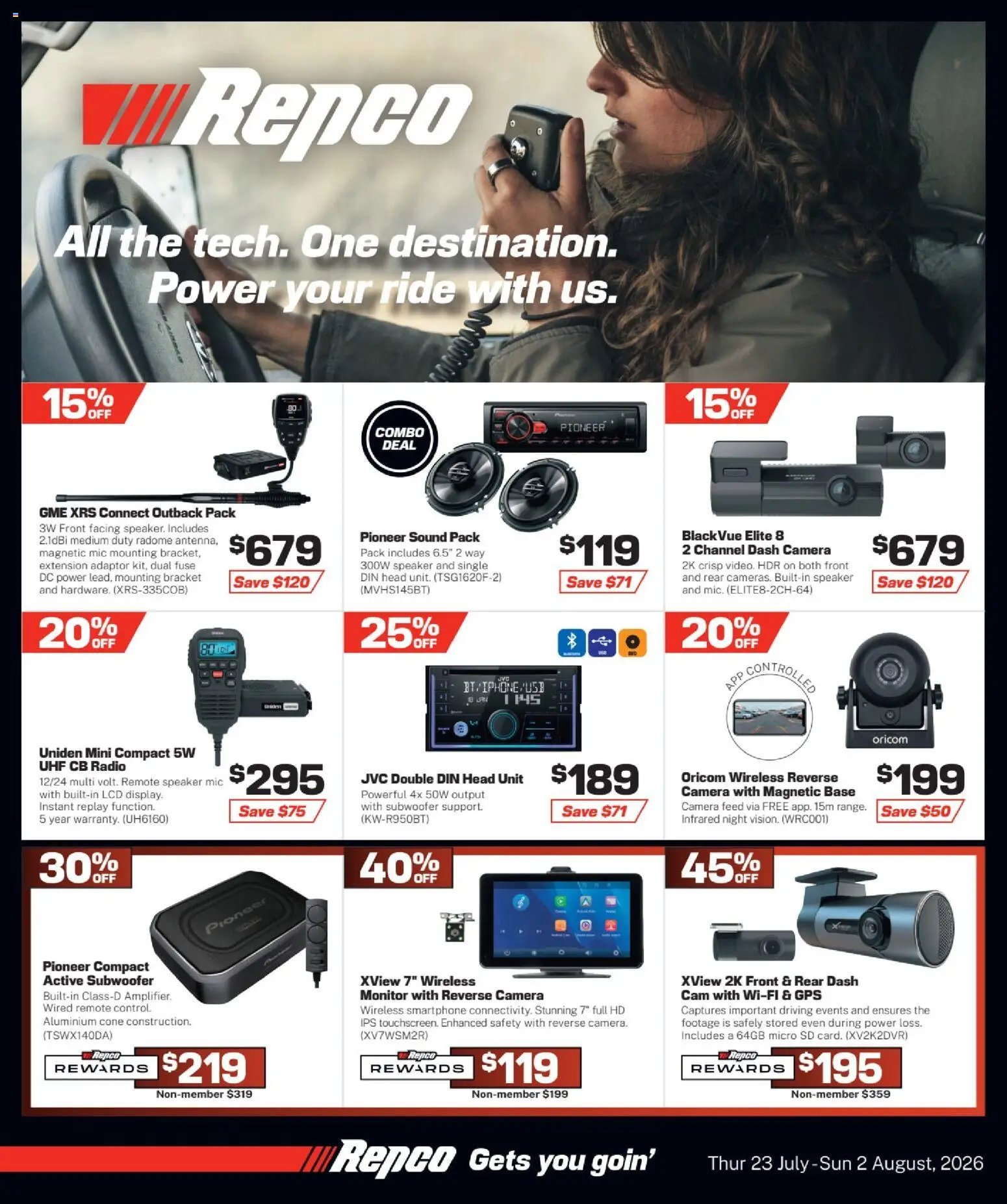 Repco catalogue