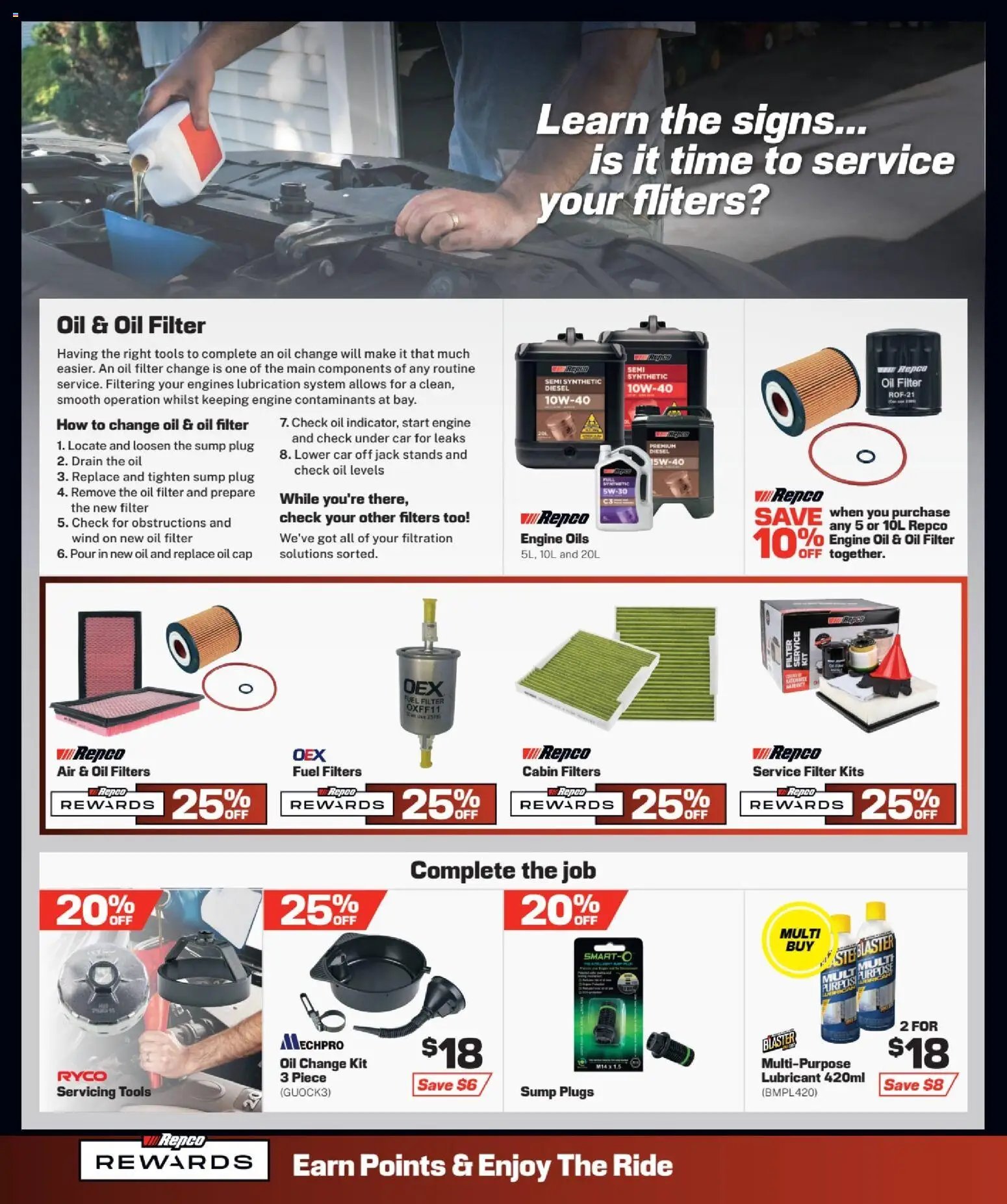 Repco catalogue
