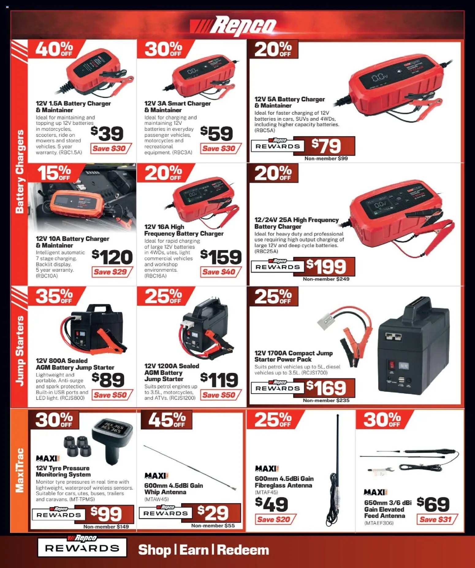Repco catalogue