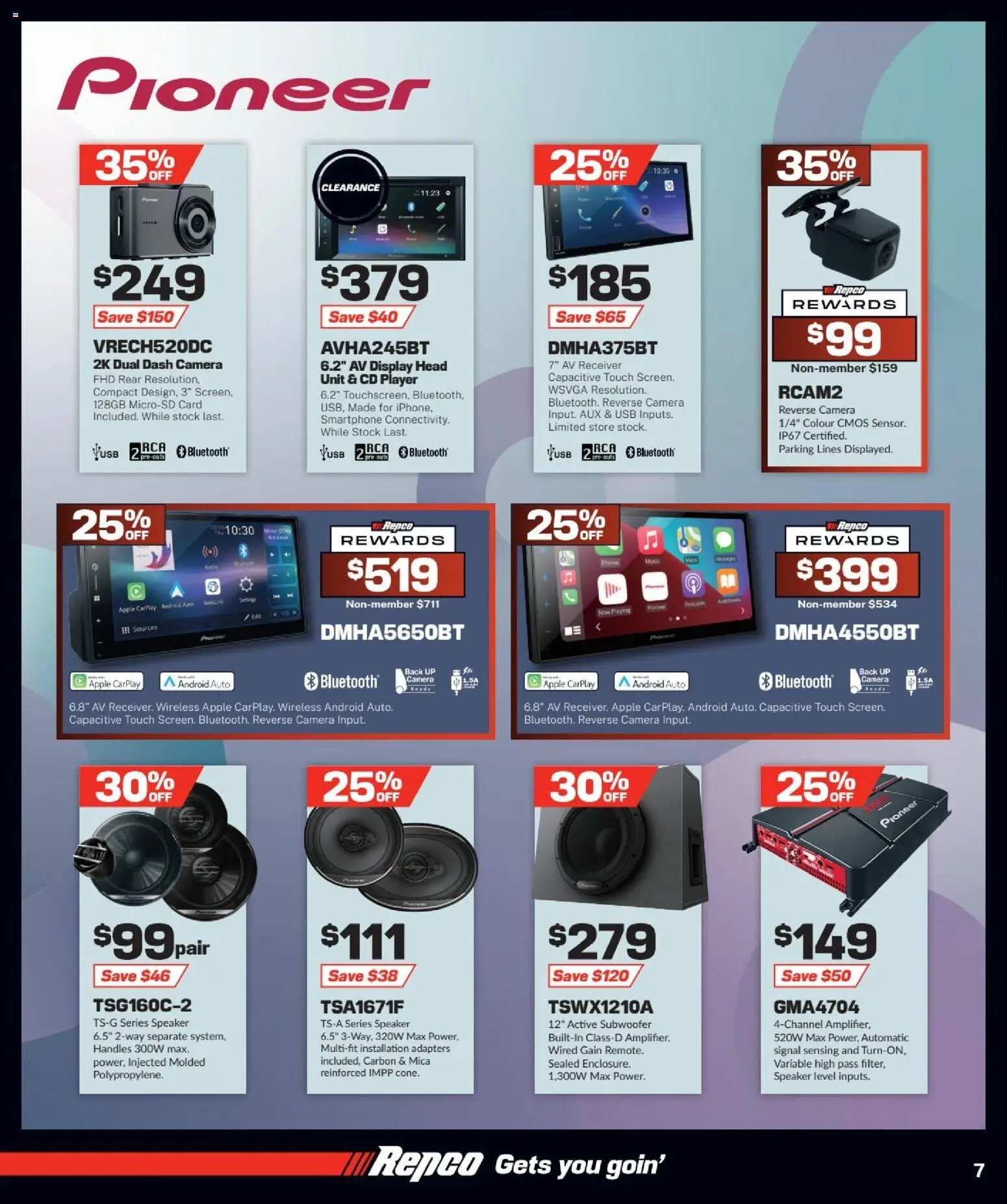 Repco catalogue