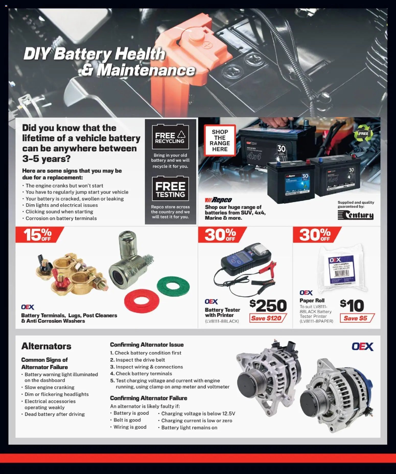 Repco catalogue