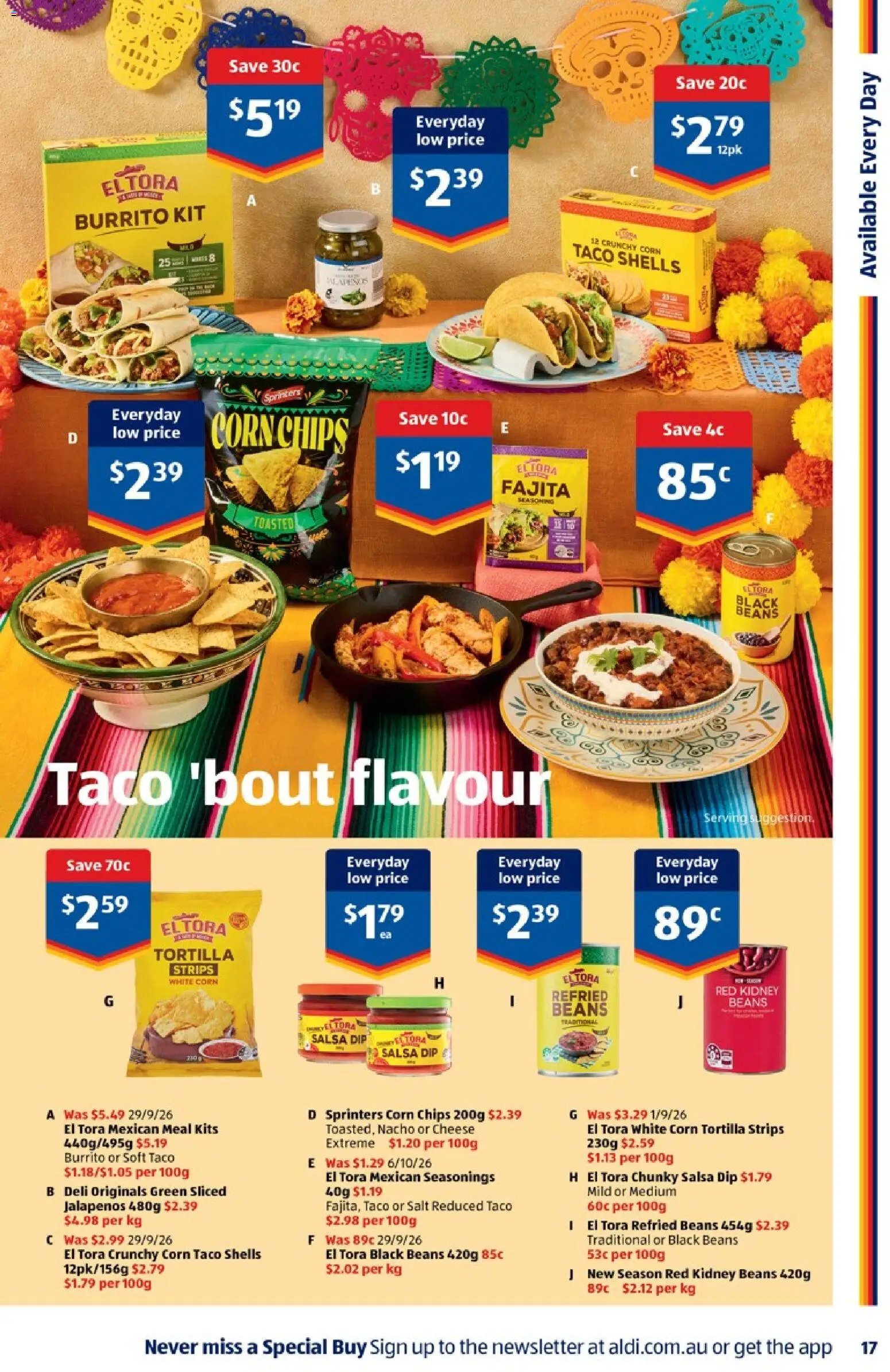 Aldi catalogue