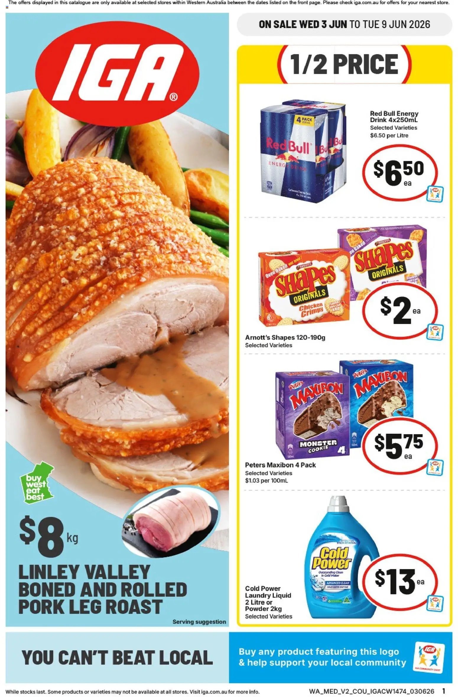 IGA catalogue NT/WA