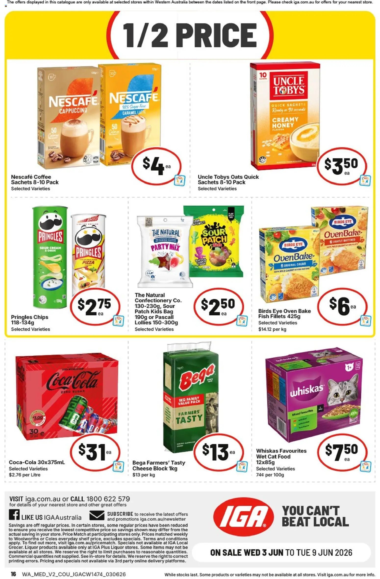 IGA catalogue NT/WA