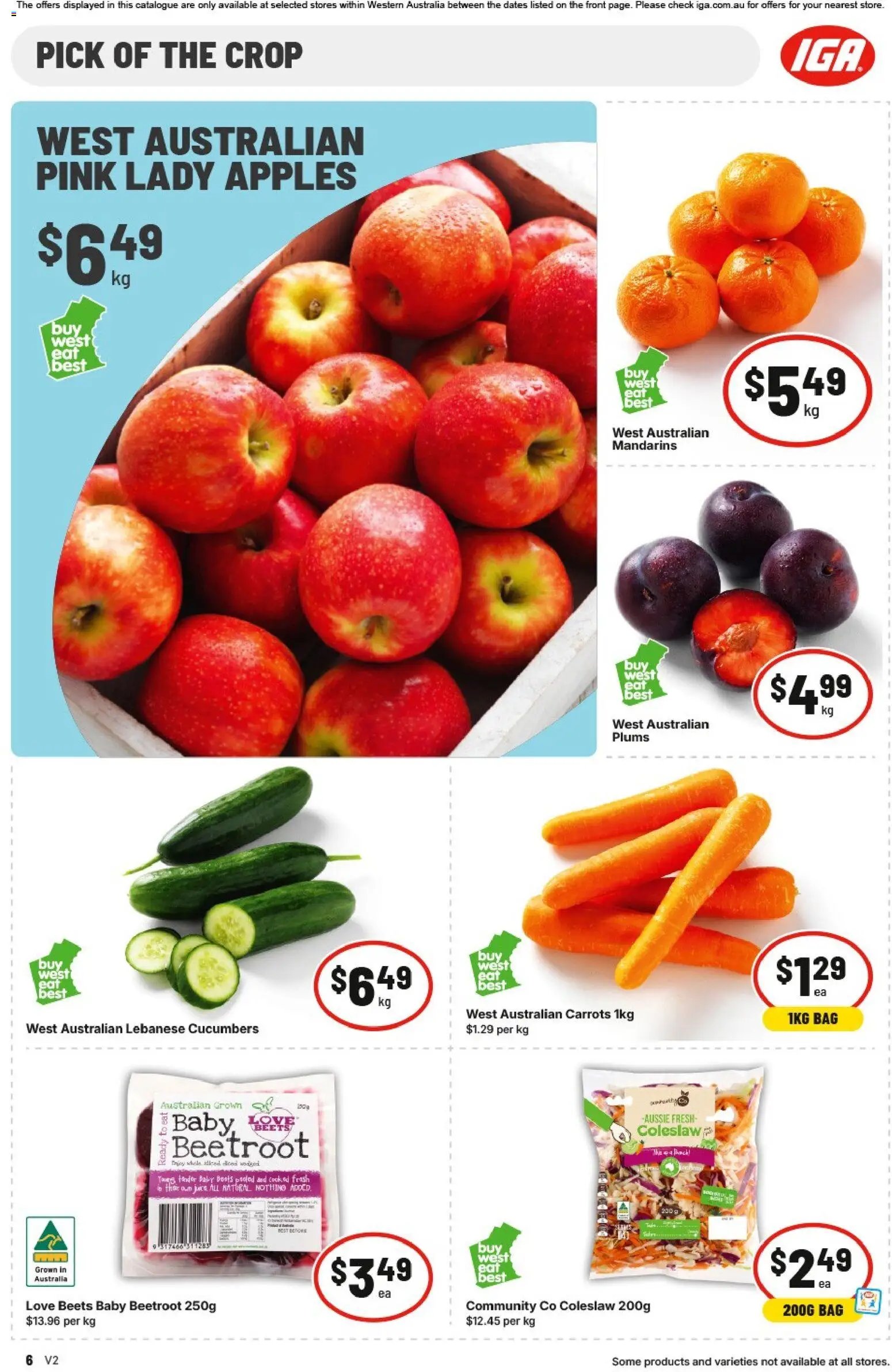 IGA catalogue NT/WA