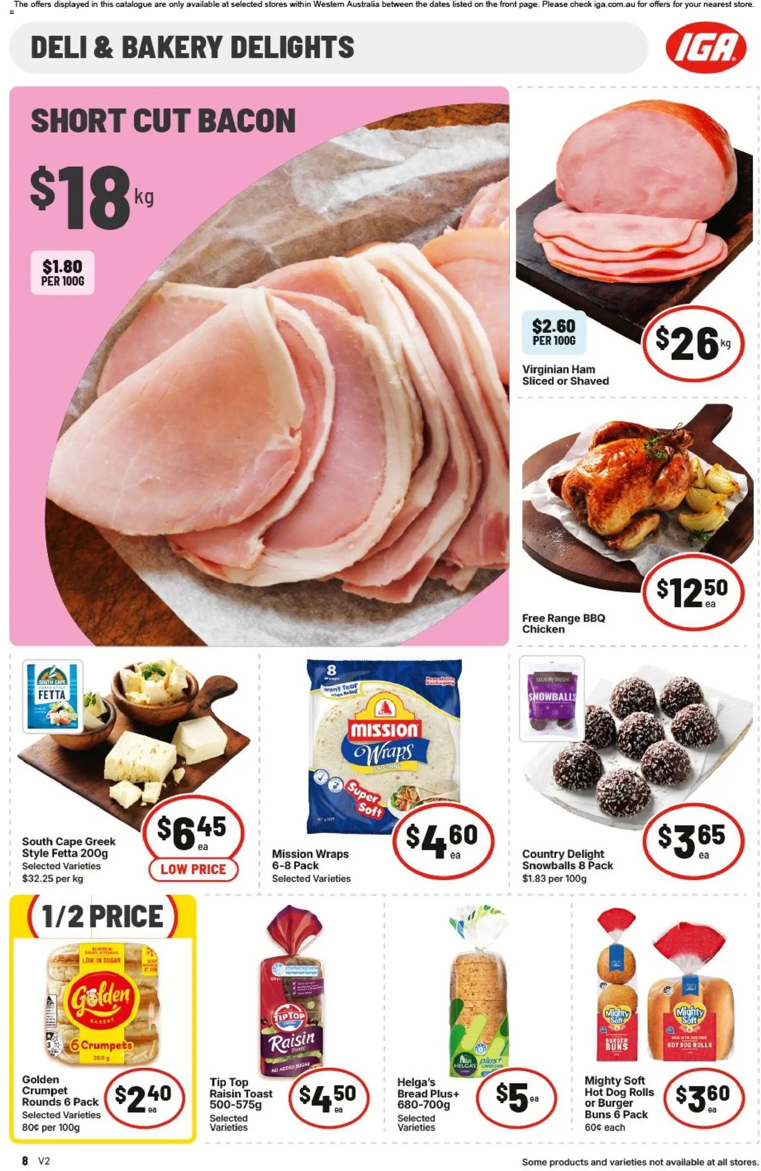 IGA catalogue NT/WA