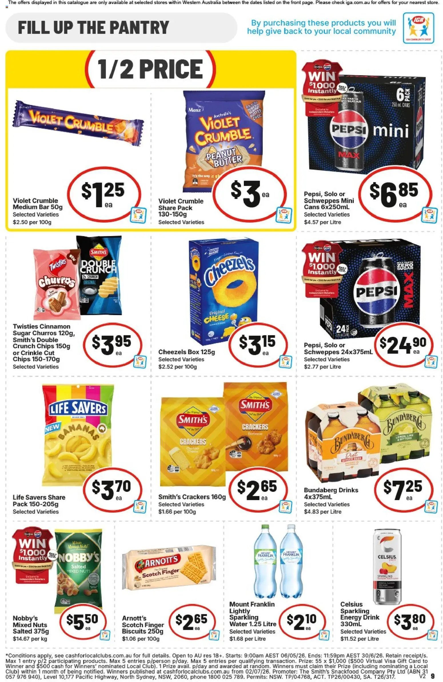 IGA catalogue NT/WA