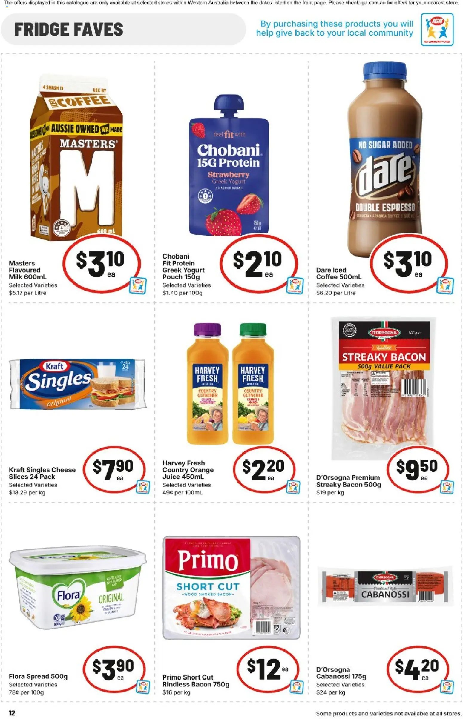 IGA catalogue WA Medium Metro