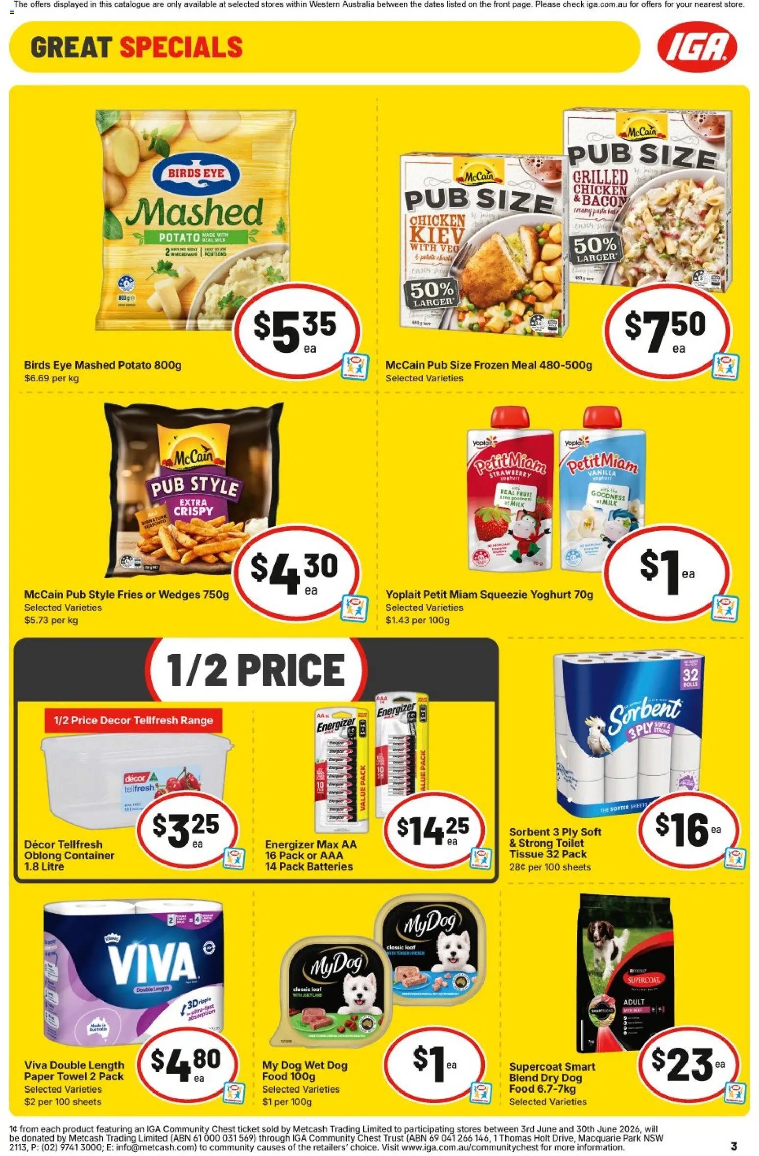 IGA catalogue WA Medium Metro