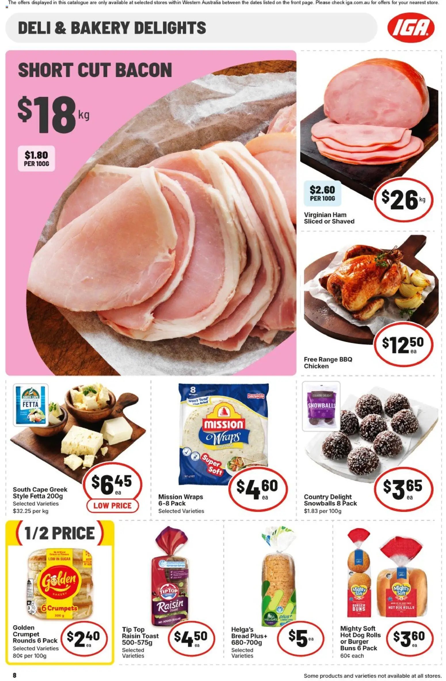 IGA catalogue WA Medium Metro