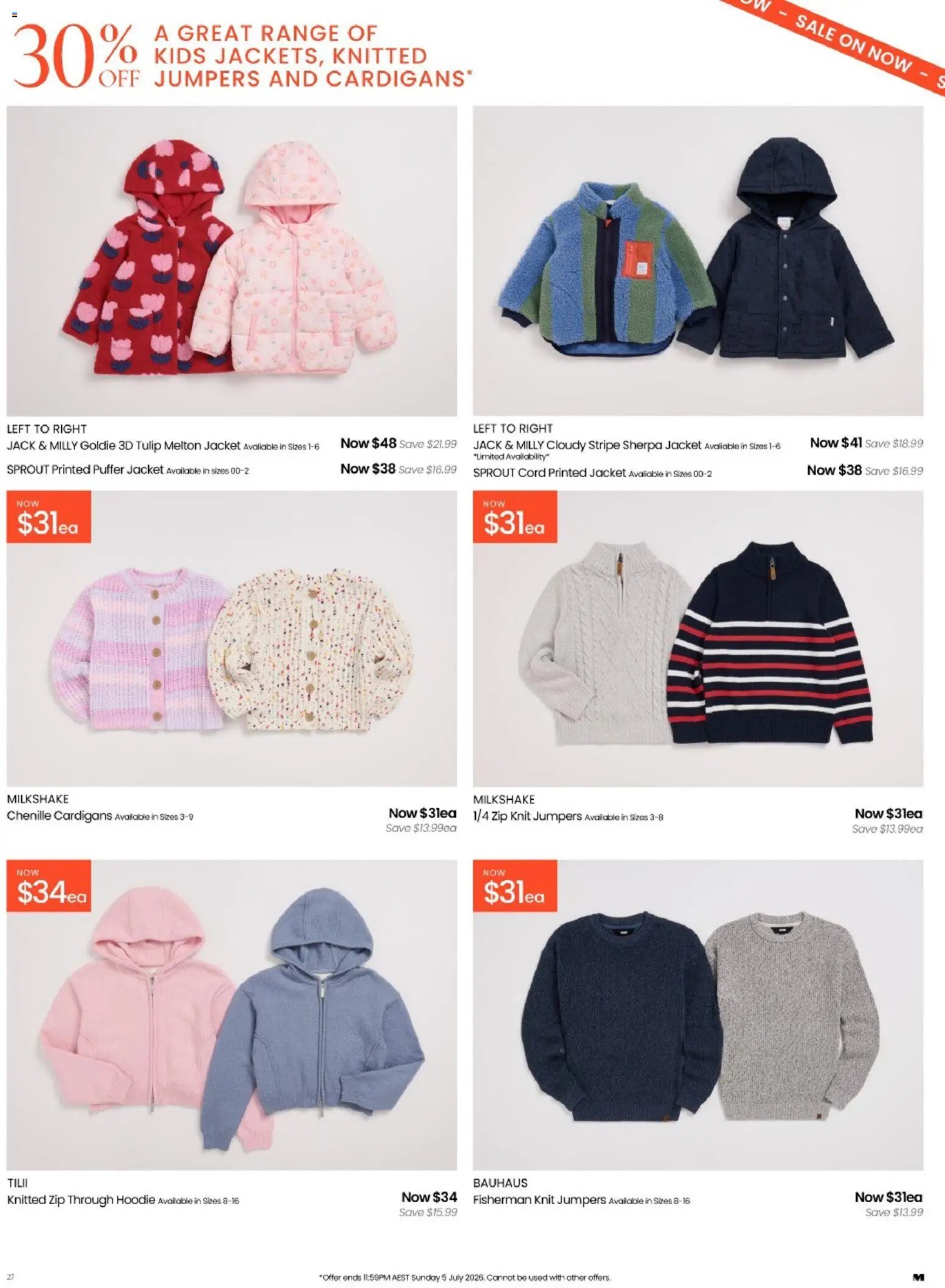 Myer Stocktake Sale (2026-05-25 - 2026-07-05) | 27