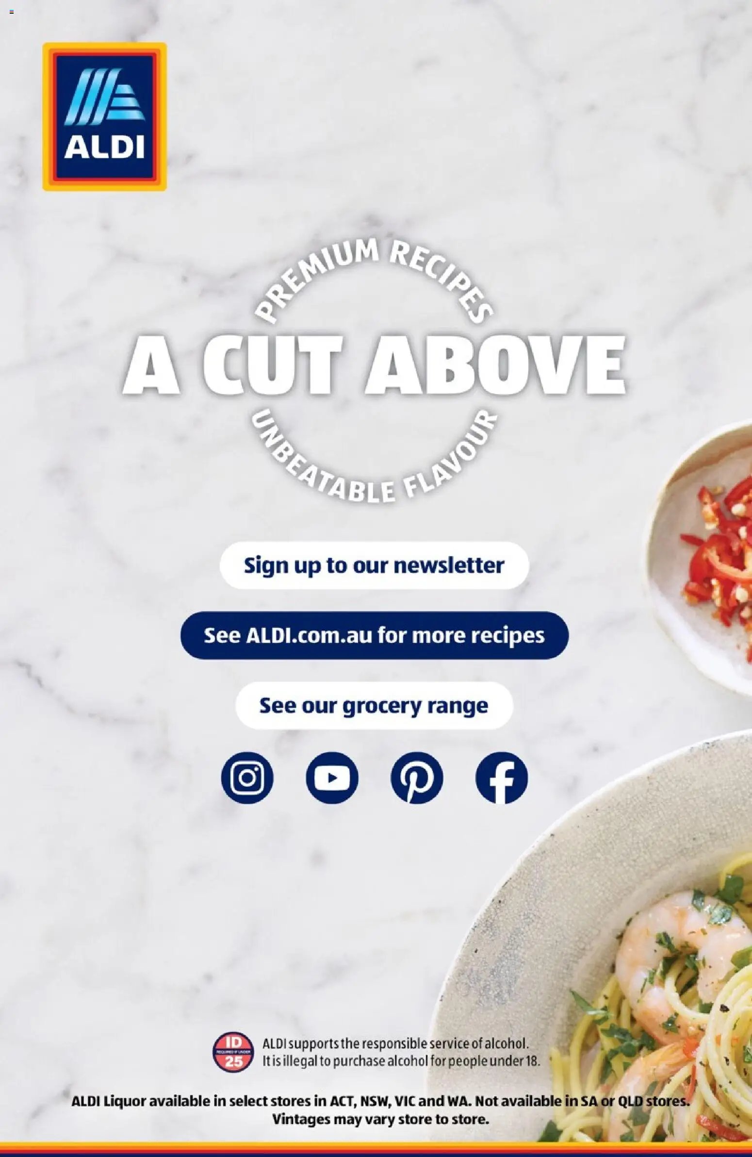Aldi catalogue A cut above