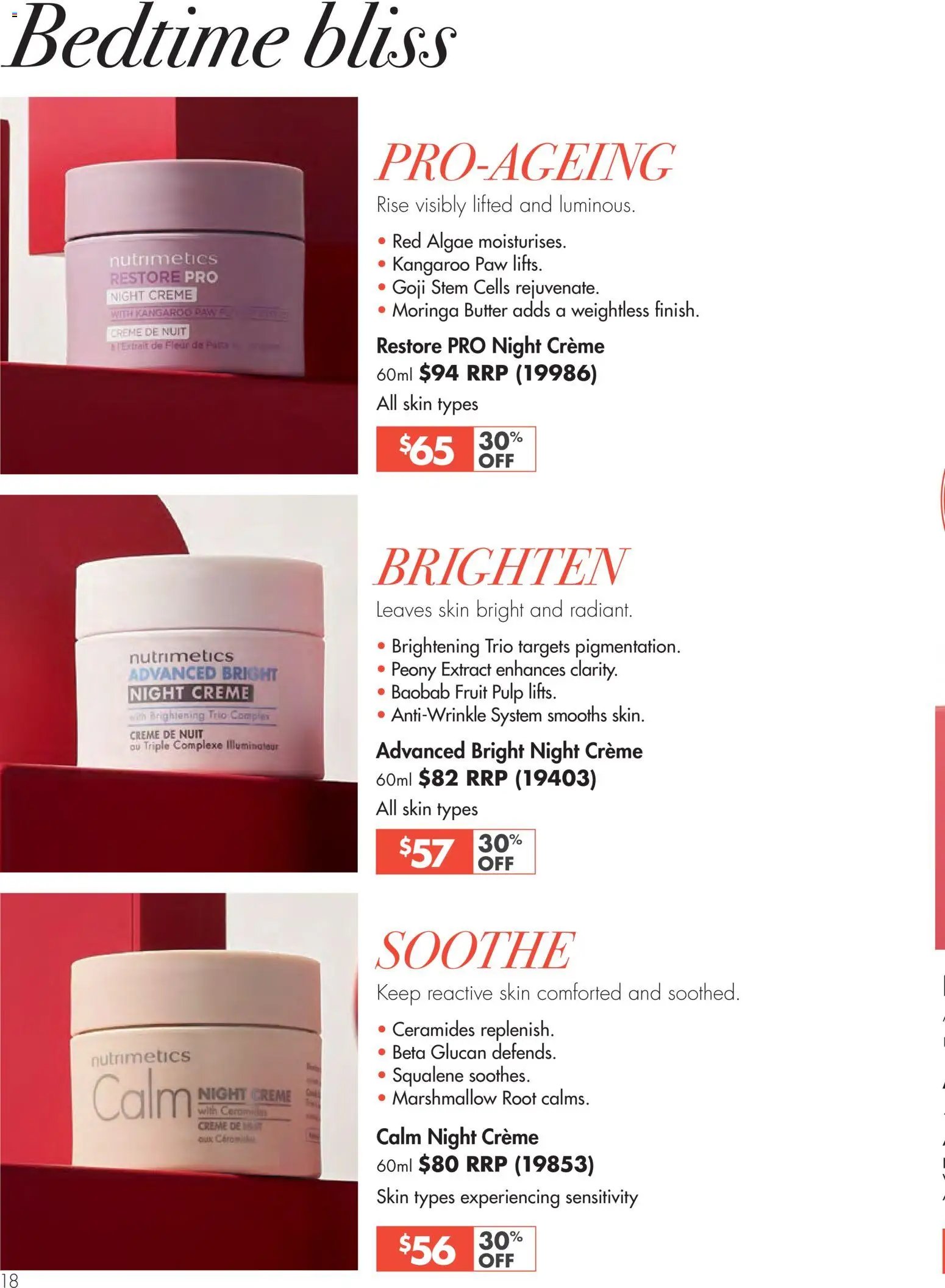 Nutrimetics Catalogue Christmas