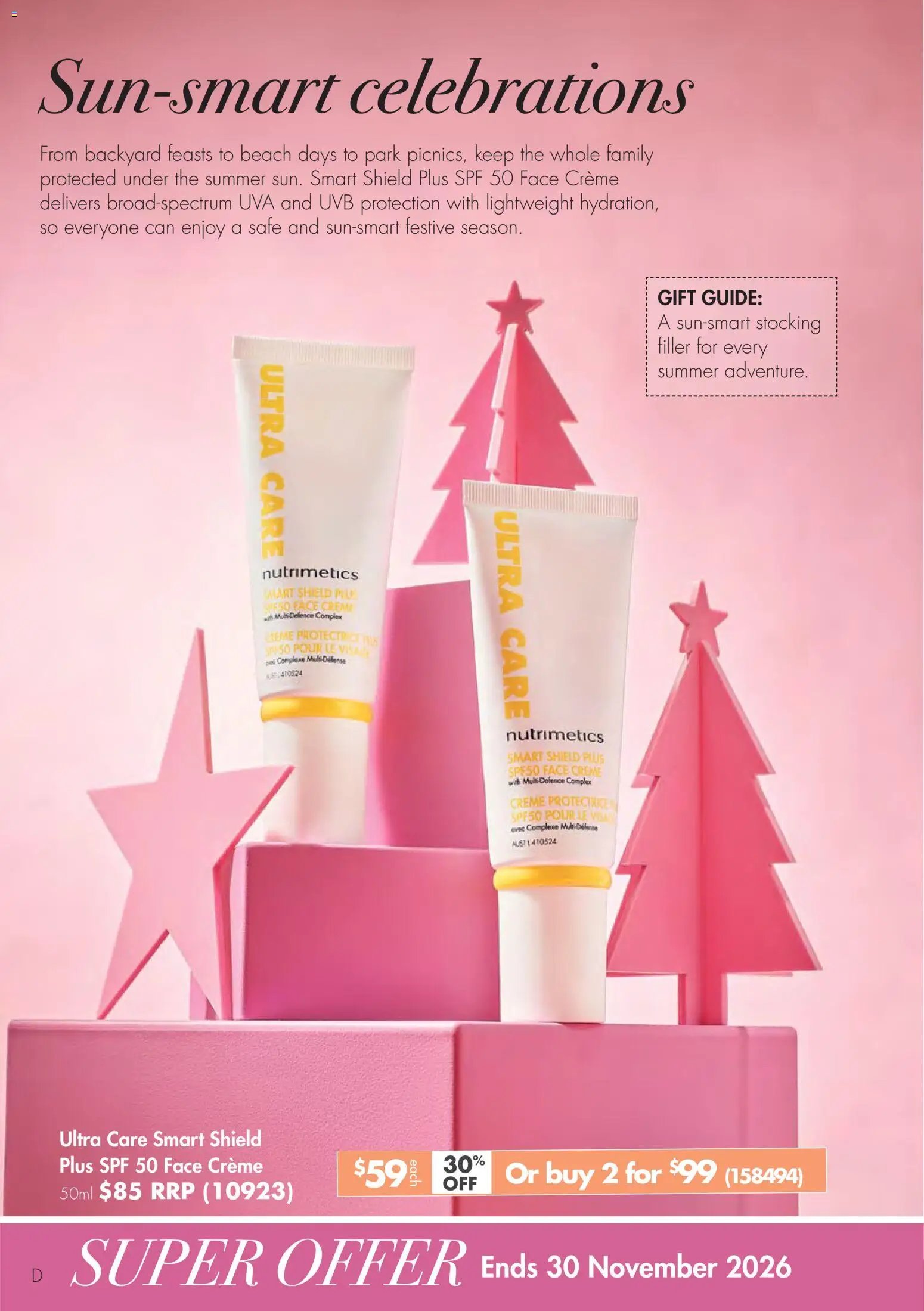 Nutrimetics Catalogue Christmas