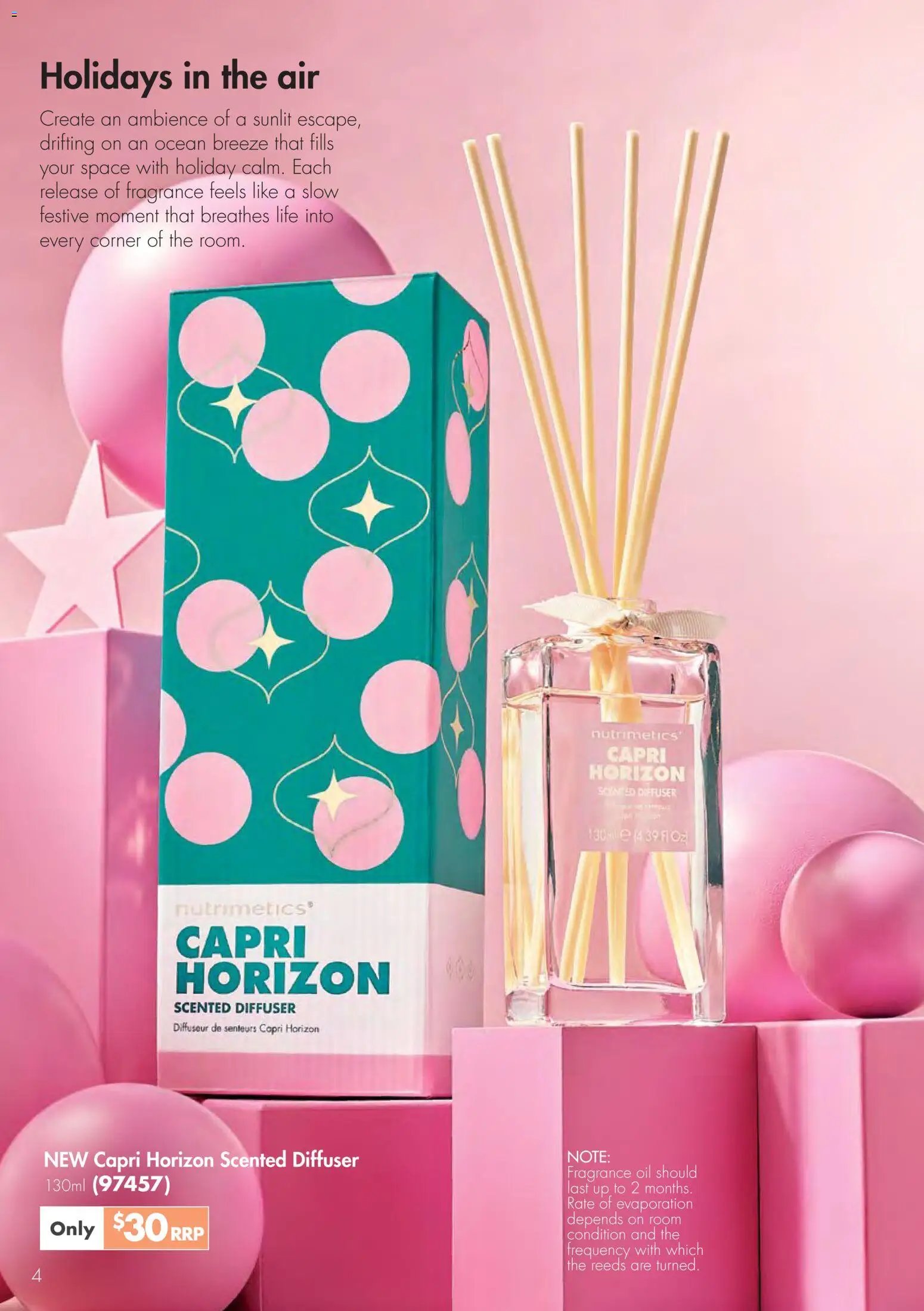 Nutrimetics Catalogue Christmas