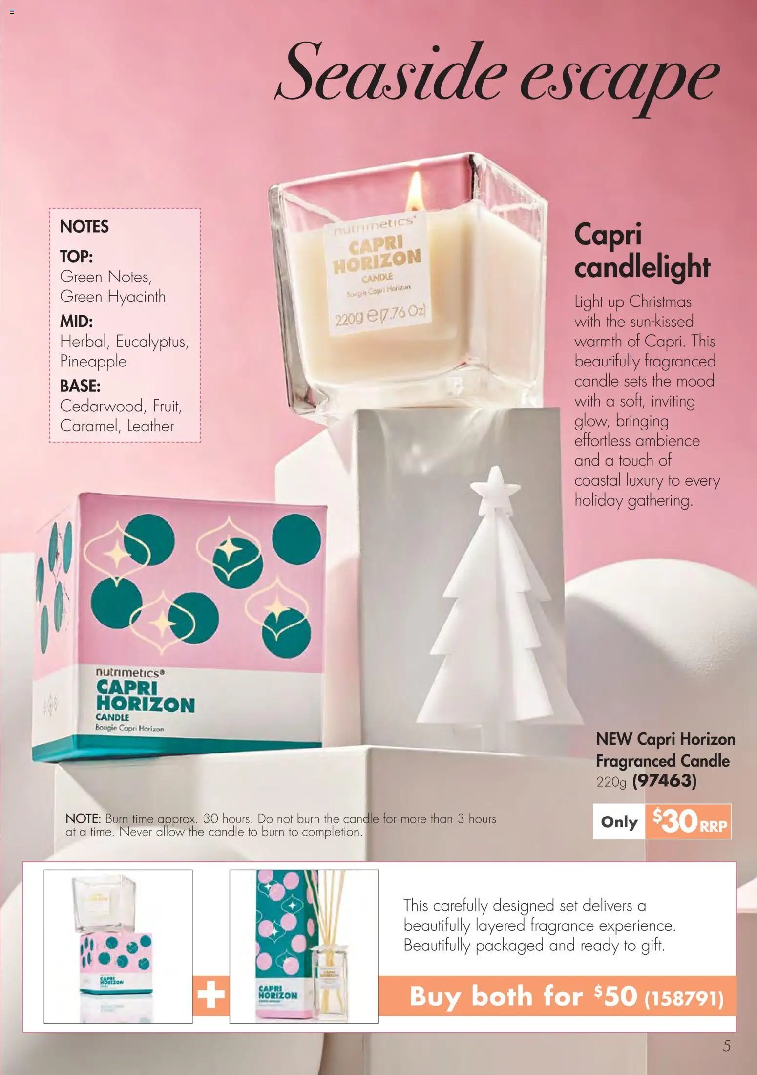 Nutrimetics Catalogue Christmas