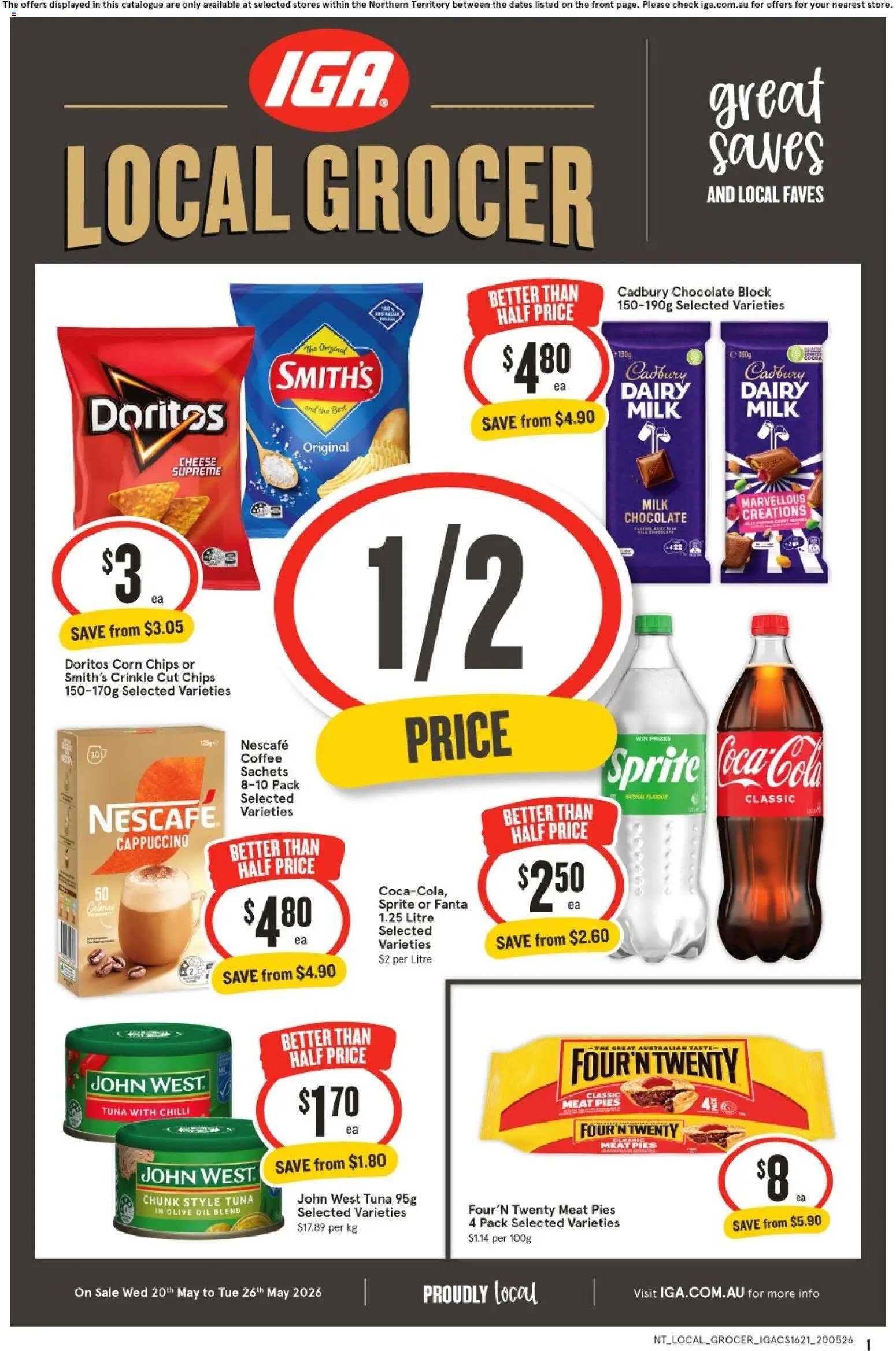 IGA catalogue NT (2026-05-20 - 2026-05-26) | 1