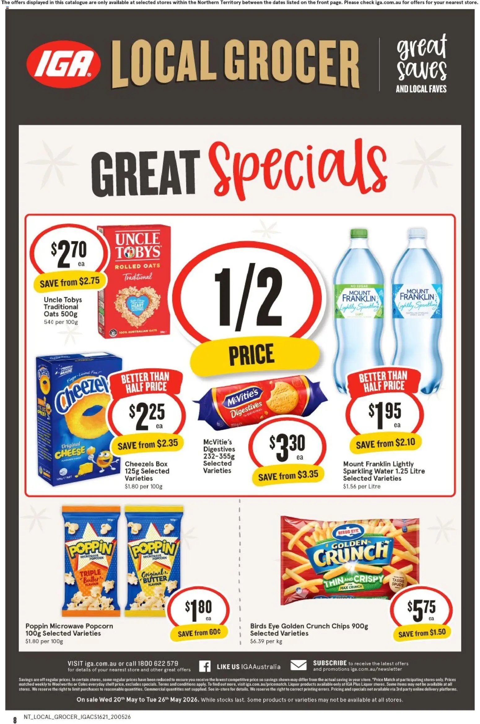IGA catalogue NT (2026-05-20 - 2026-05-26) | 2
