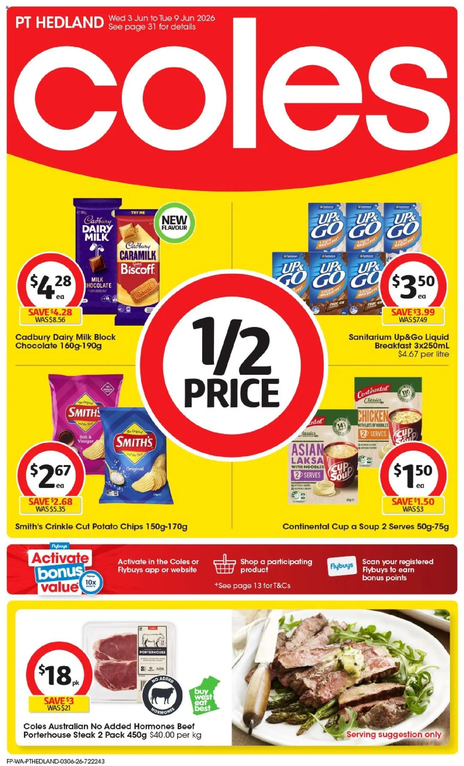 Coles catalogue WA