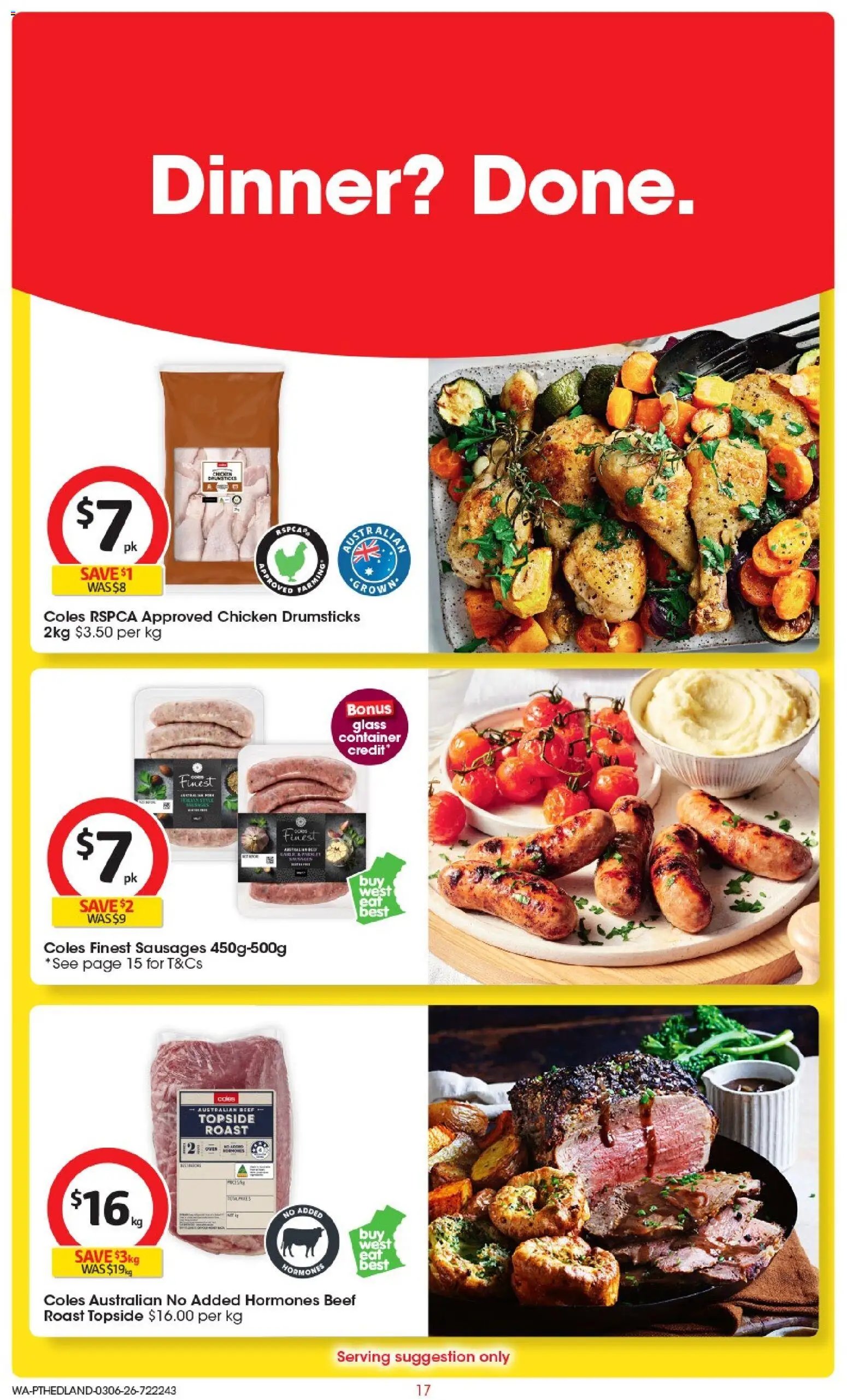 Coles catalogue WA