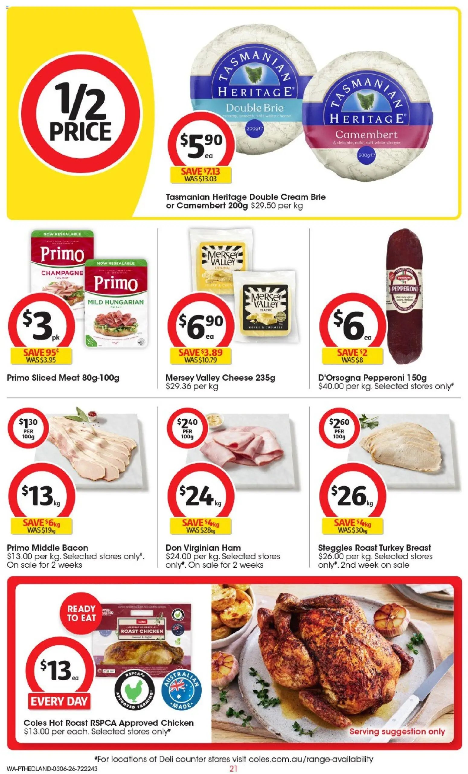 Coles catalogue WA