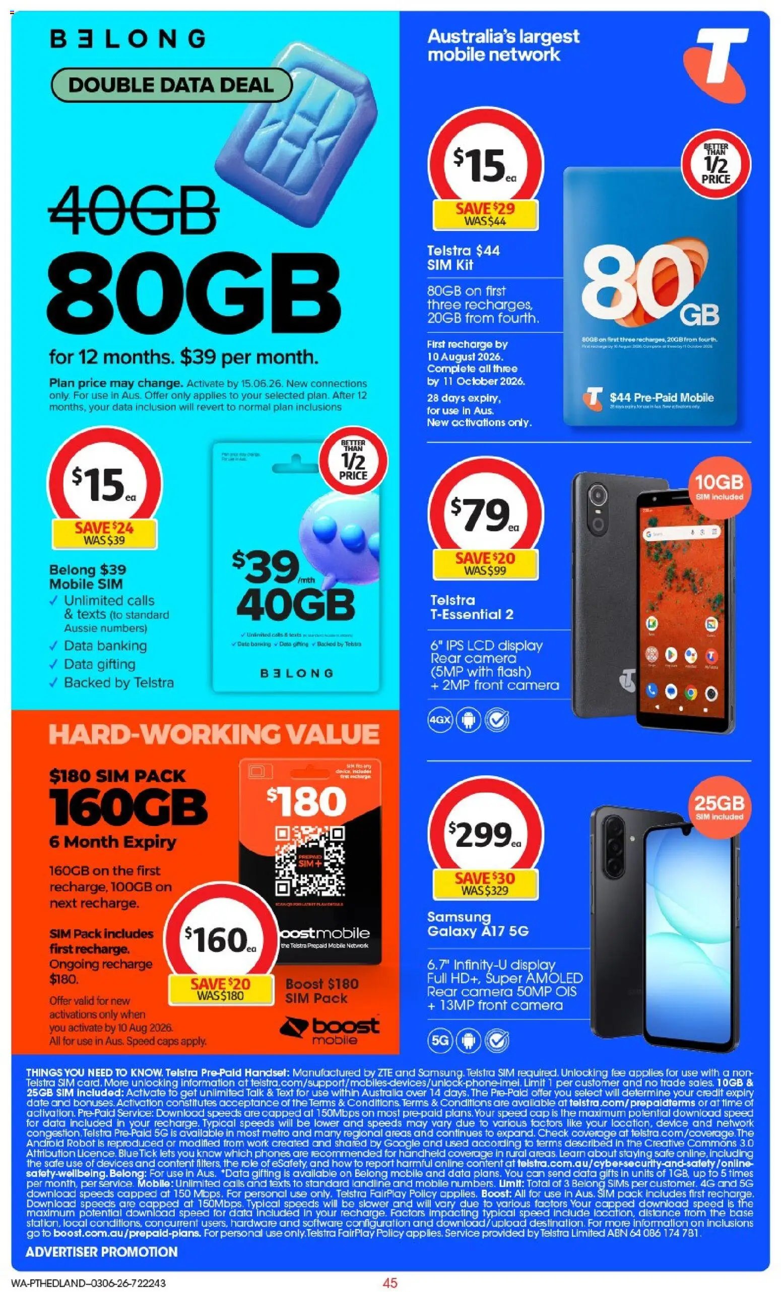 Coles catalogue WA