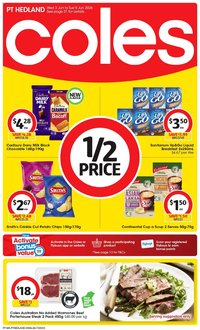 Coles catalogue WA