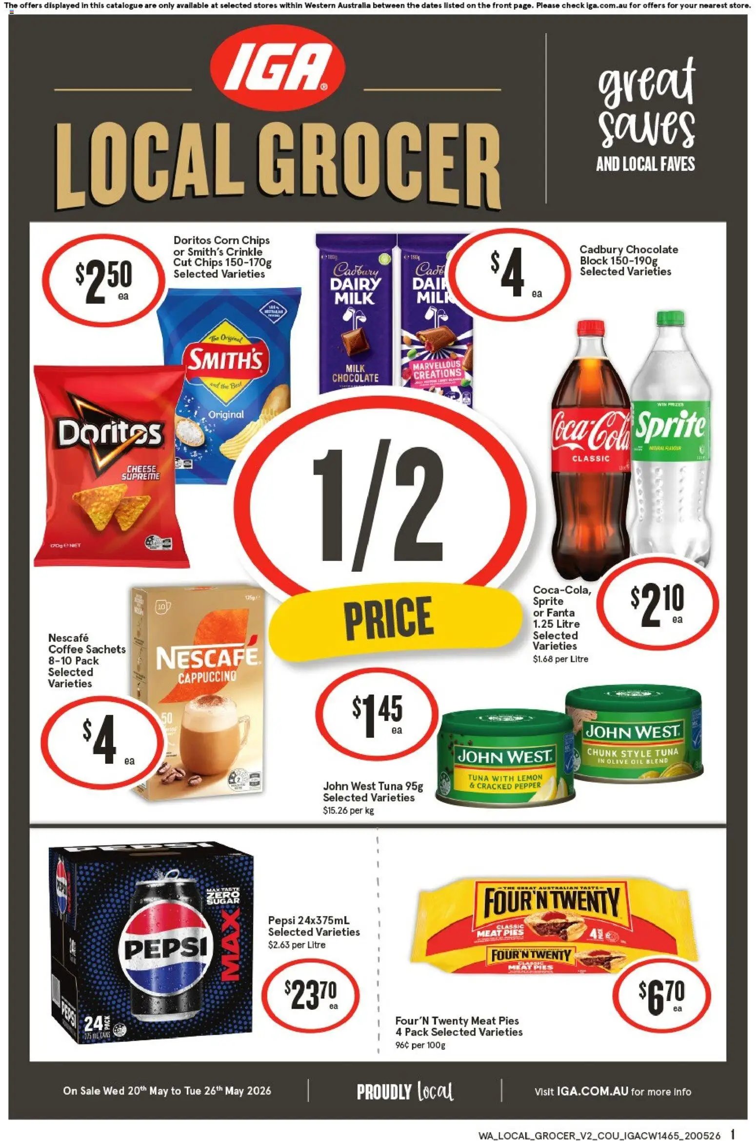 IGA Local Grocer NT/WA (2026-05-20 - 2026-05-26) | 1