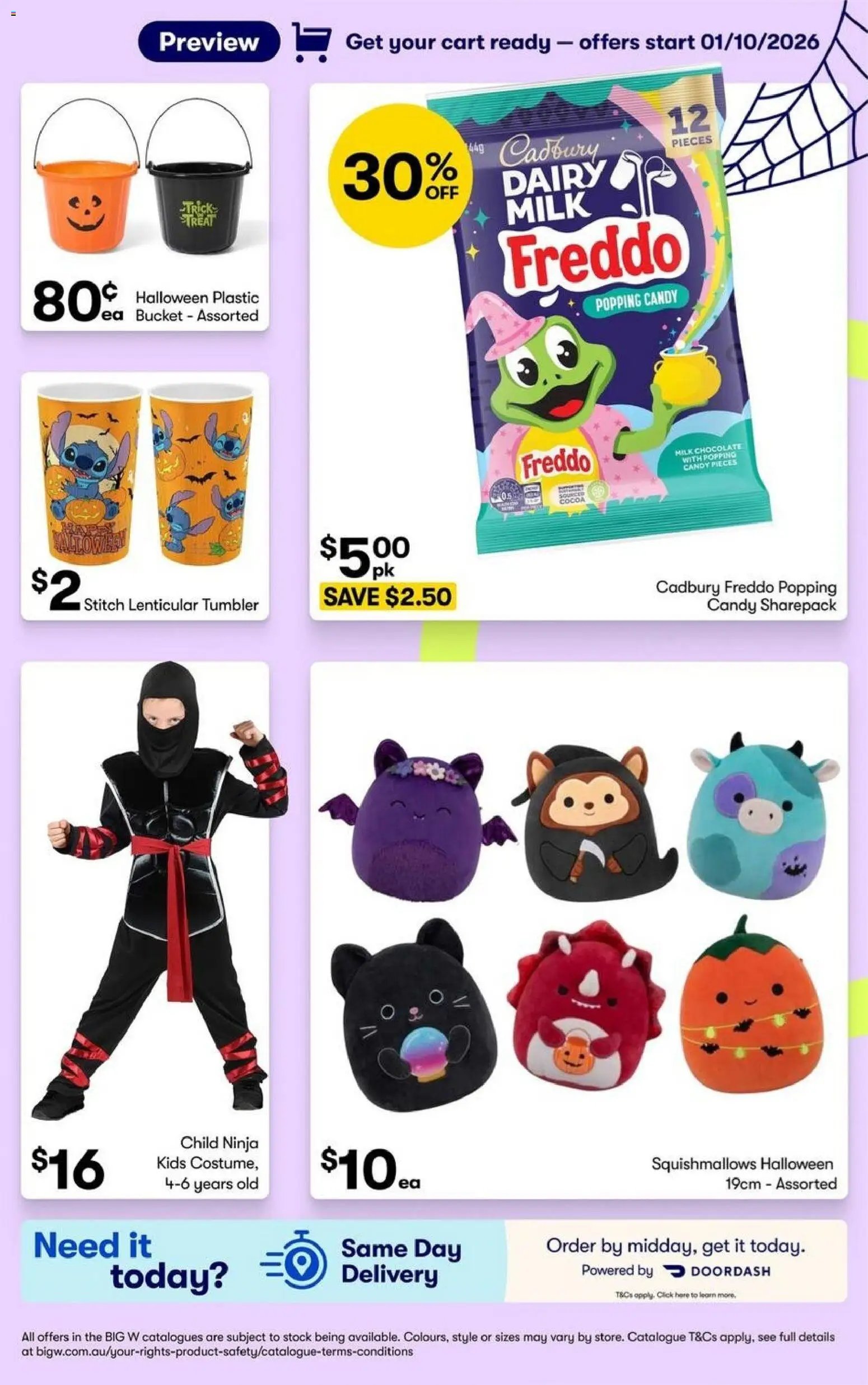 Big W Catalogue Halloween