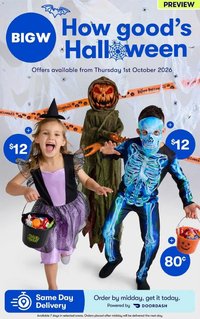 Big W Catalogue Halloween