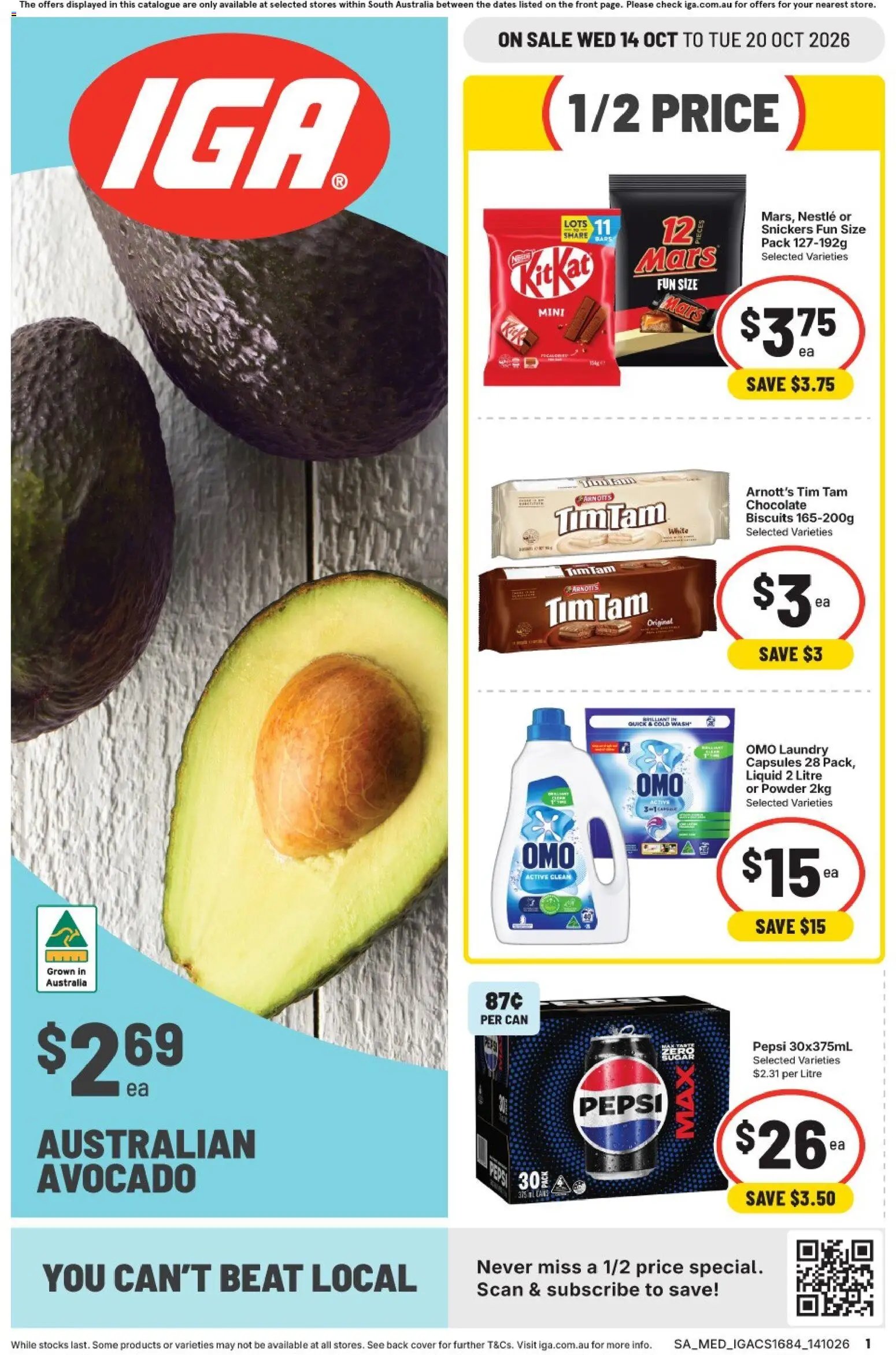 IGA catalogue SA