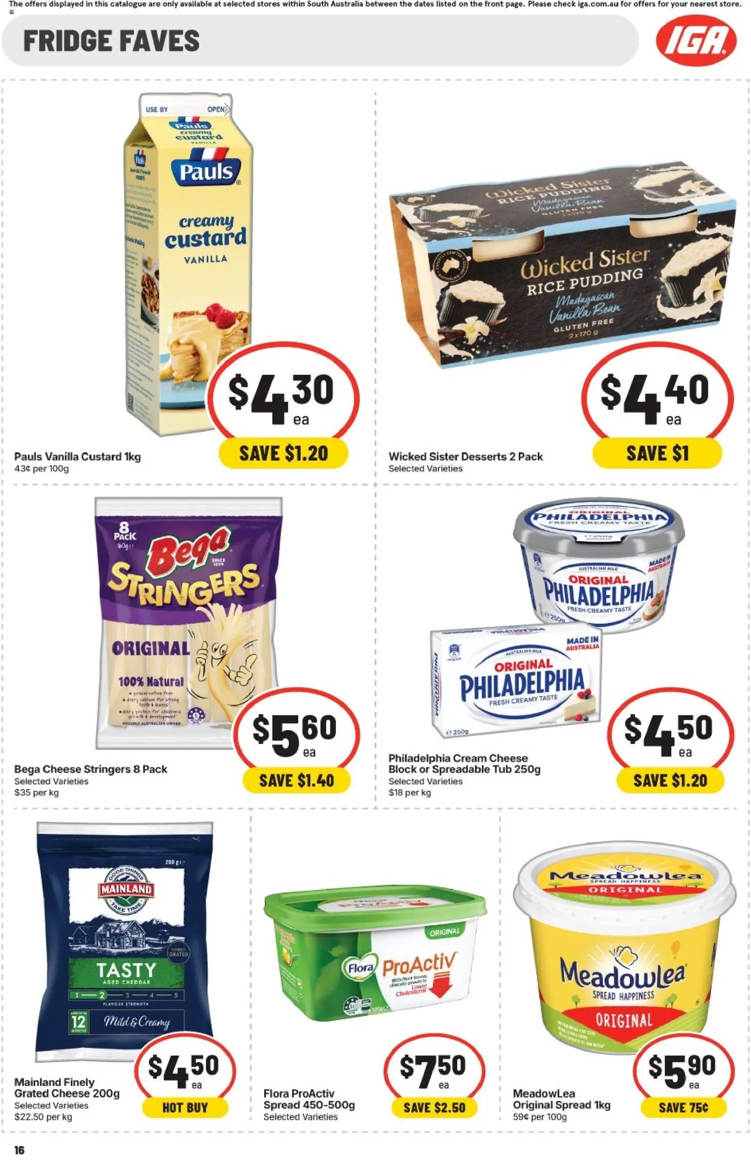 IGA catalogue SA