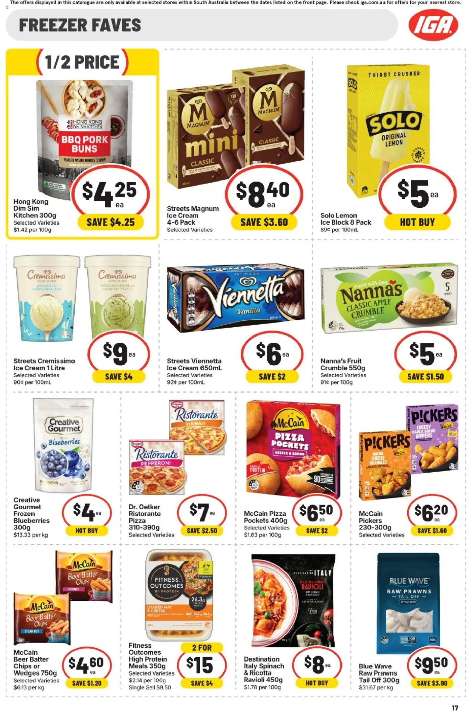 IGA catalogue SA