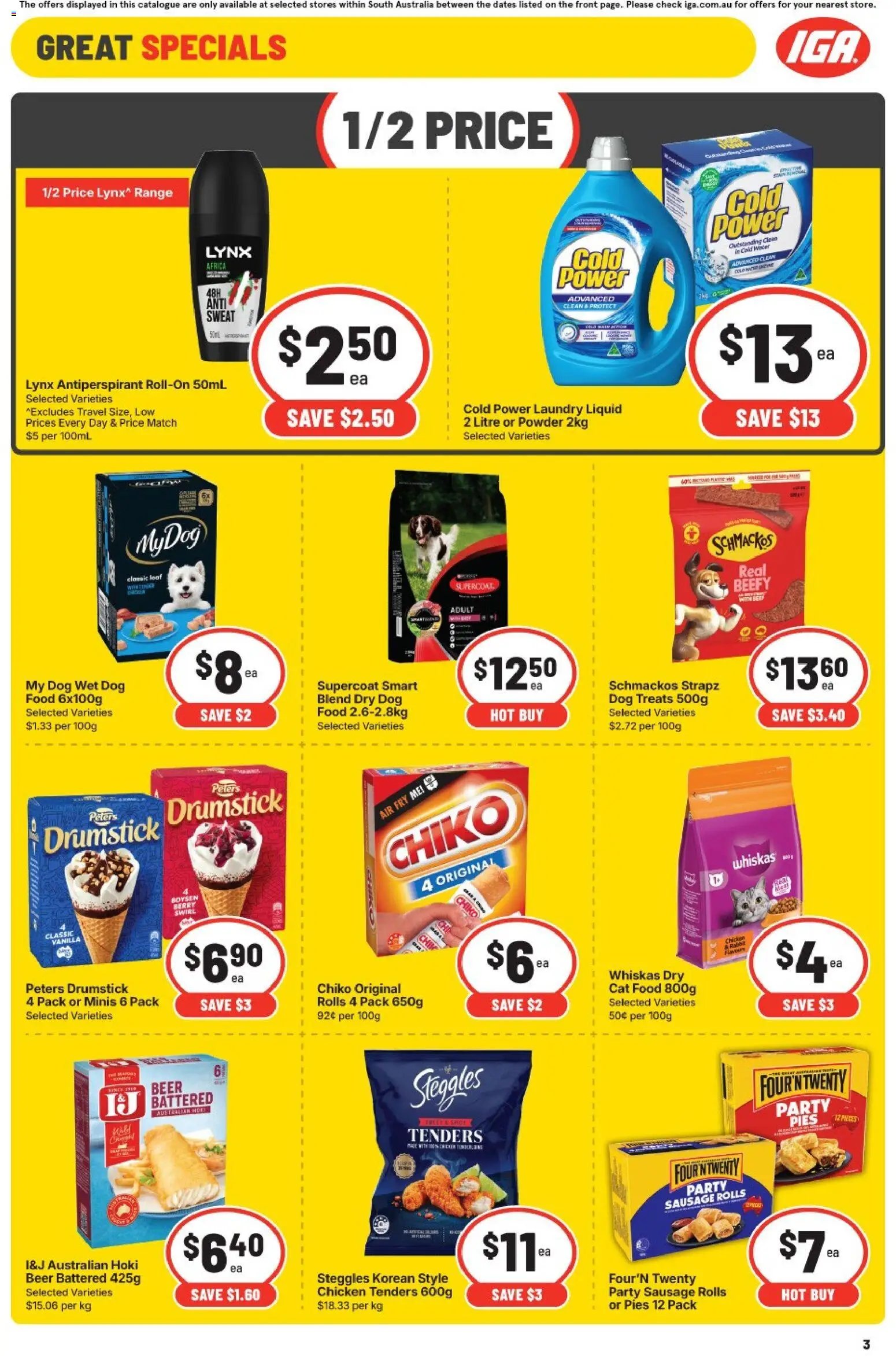 IGA catalogue SA