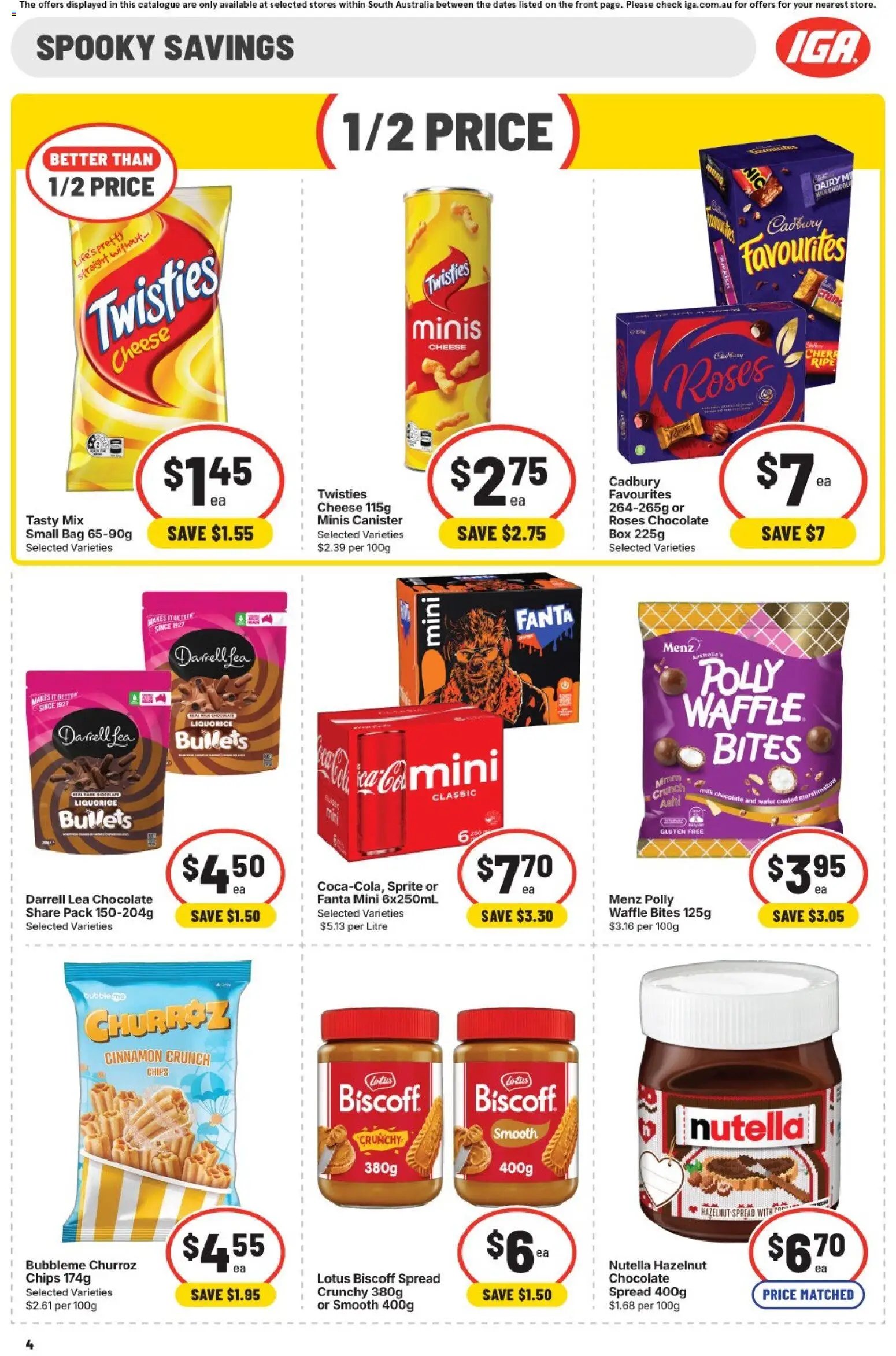 IGA catalogue SA
