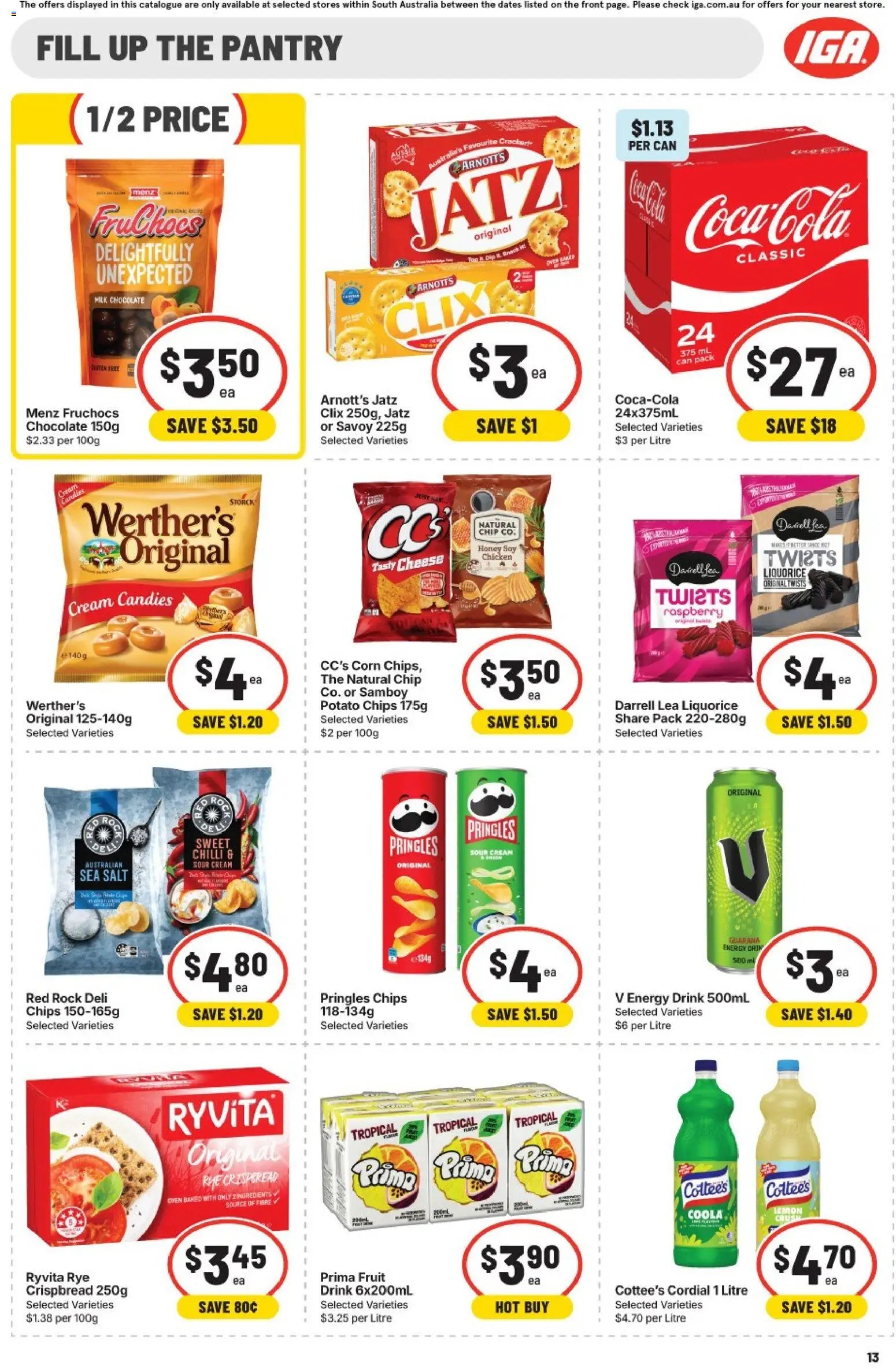 IGA catalogue SA