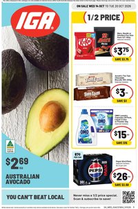 IGA catalogue SA