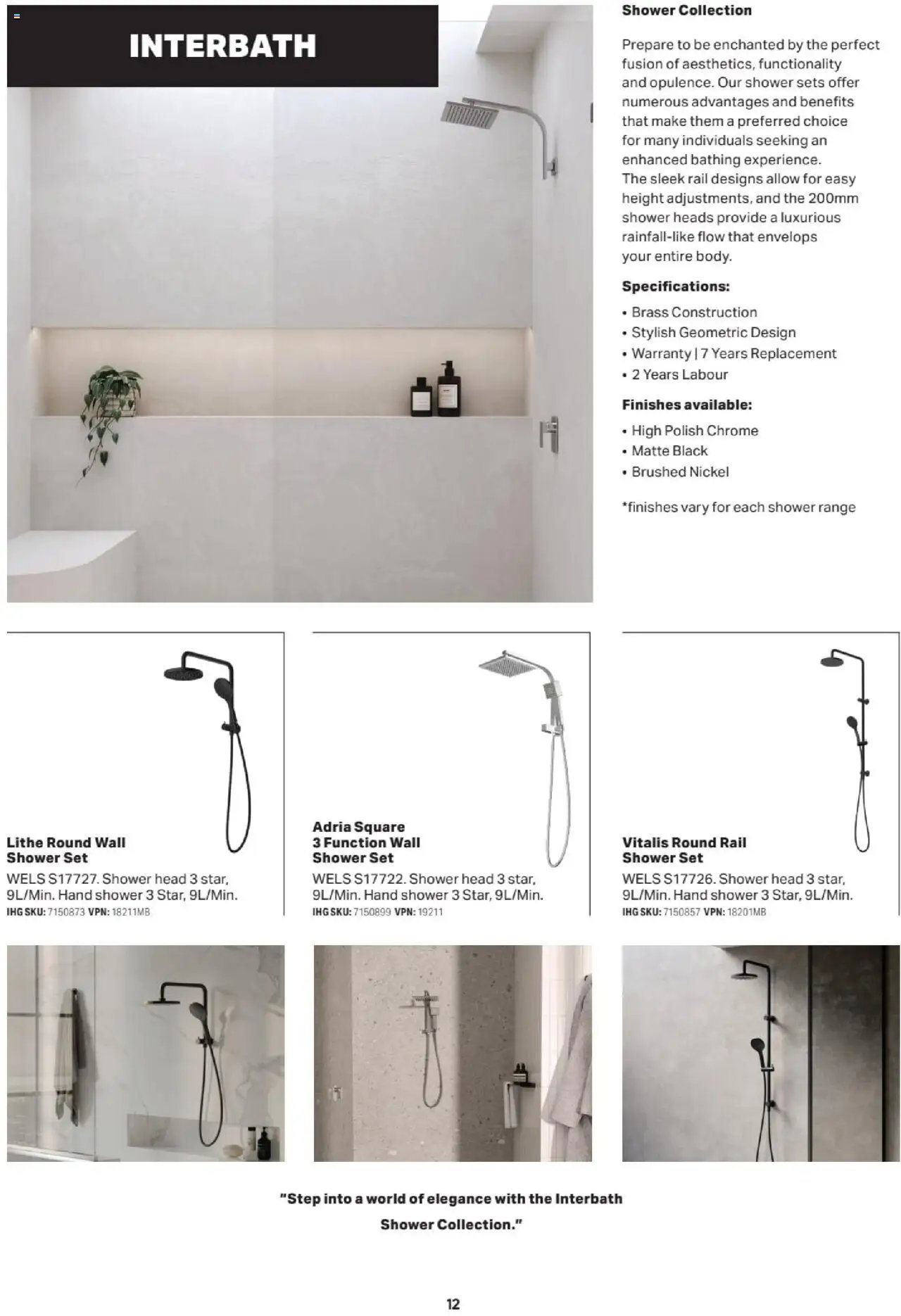 Mitre 10 - Bathroom, Kitchen & Laundry E-Selection Guide 2025 (2025-06-27 - 2026-06-30) | 12