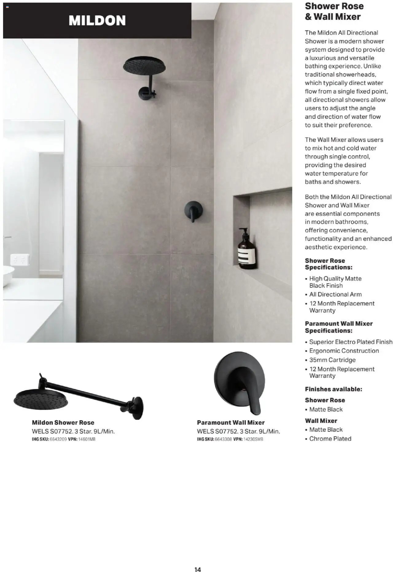 Mitre 10 - Bathroom, Kitchen & Laundry E-Selection Guide 2025 (2025-06-27 - 2026-06-30) | 14