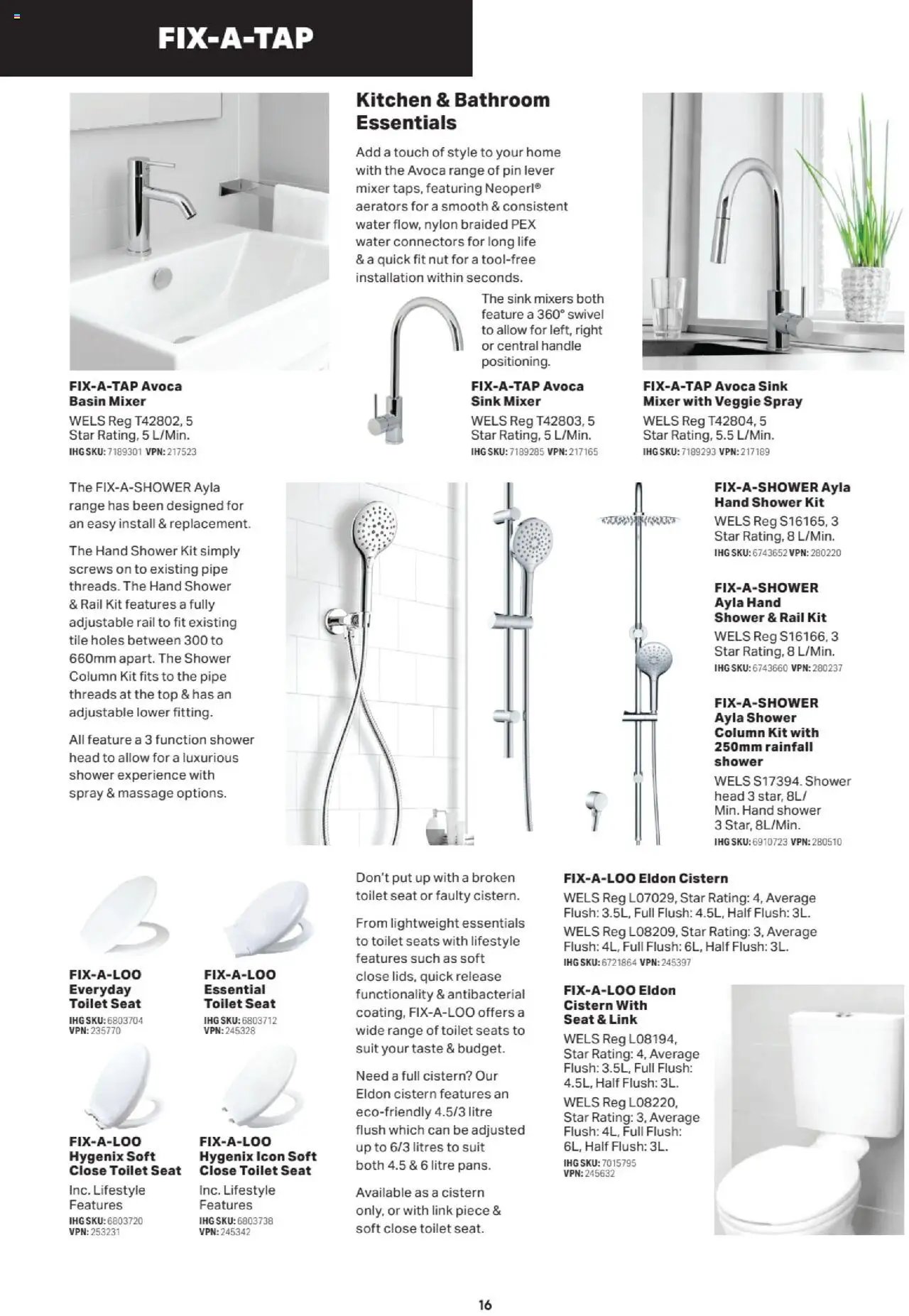 Mitre 10 - Bathroom, Kitchen & Laundry E-Selection Guide 2025 (2025-06-27 - 2026-06-30) | 16