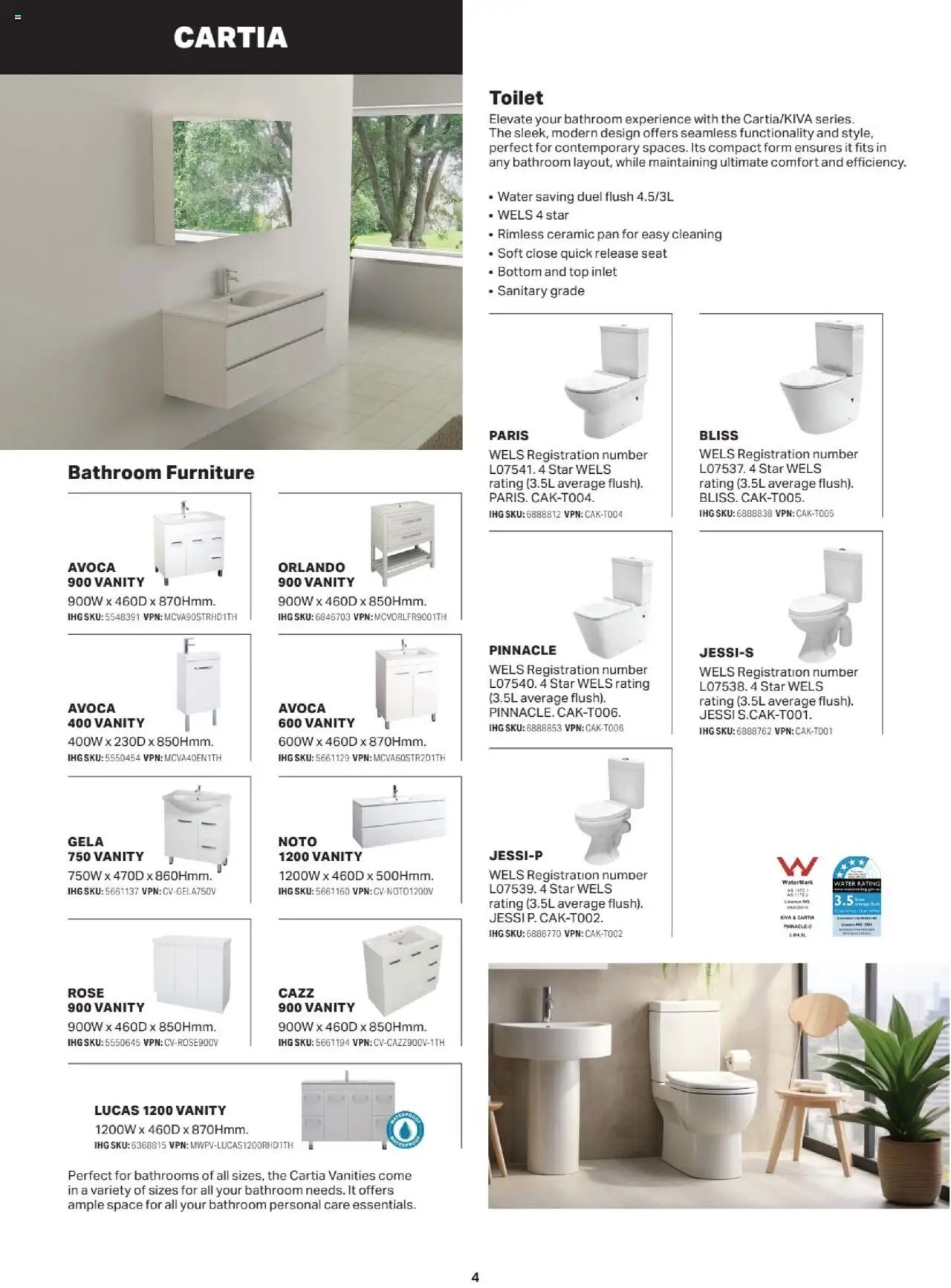 Mitre 10 - Bathroom, Kitchen & Laundry E-Selection Guide 2025 (2025-06-27 - 2026-06-30) | 4