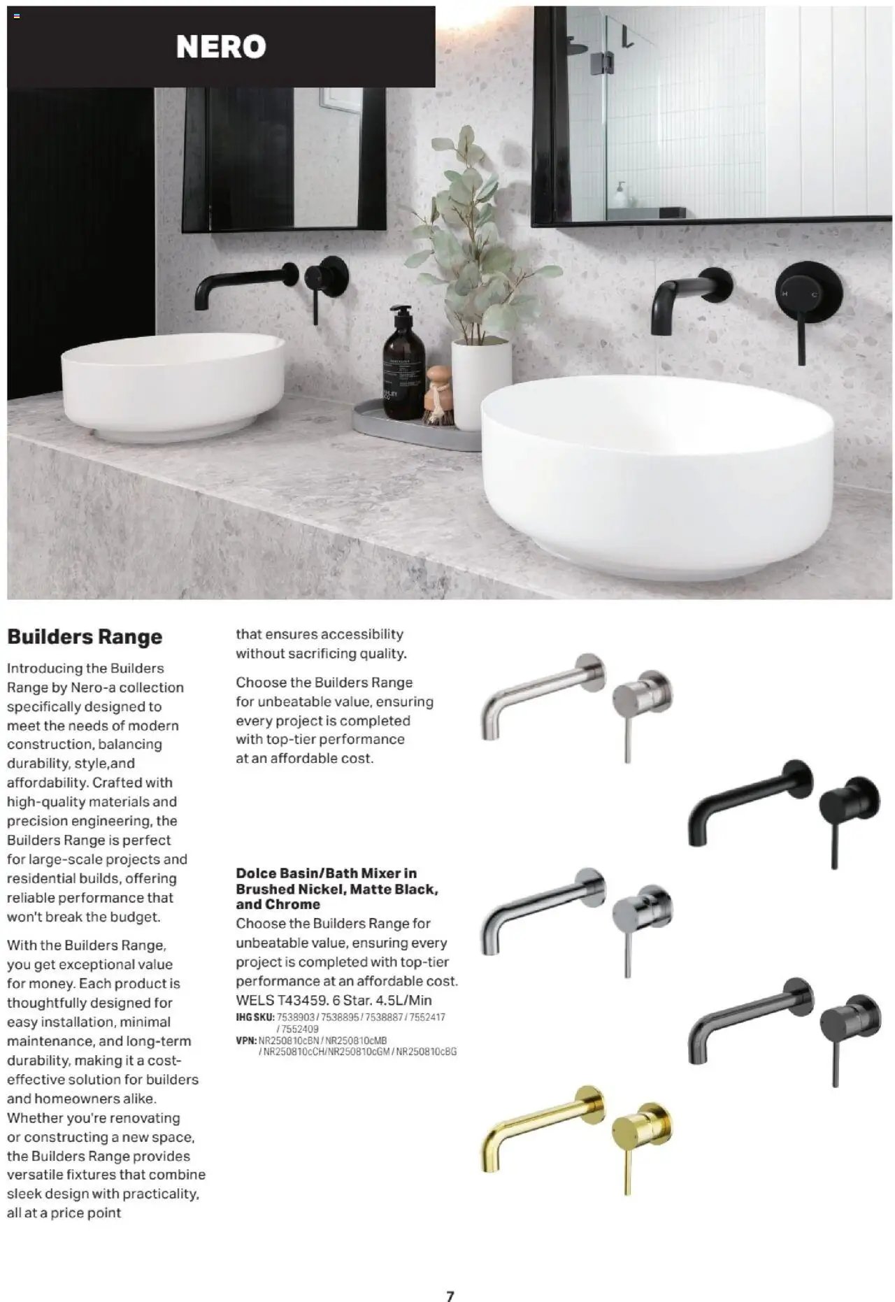 Mitre 10 - Bathroom, Kitchen & Laundry E-Selection Guide 2025 (2025-06-27 - 2026-06-30) | 7