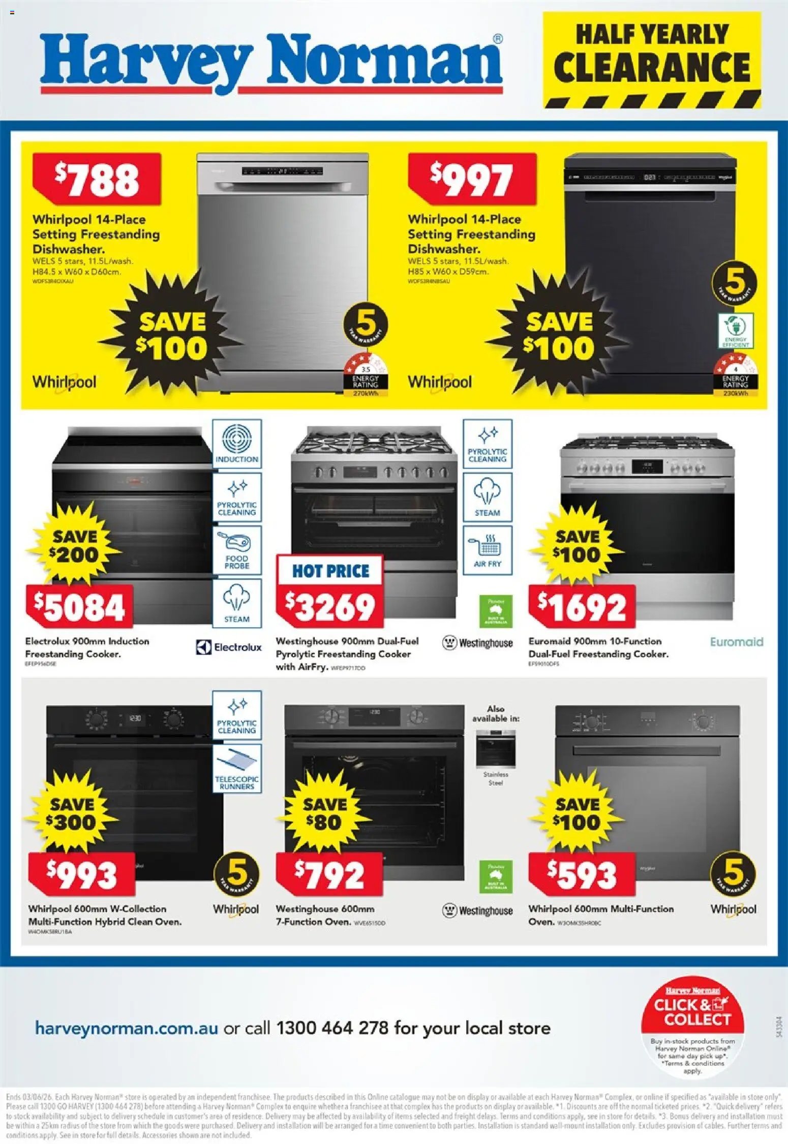 Harvey Norman Electrical Clearance